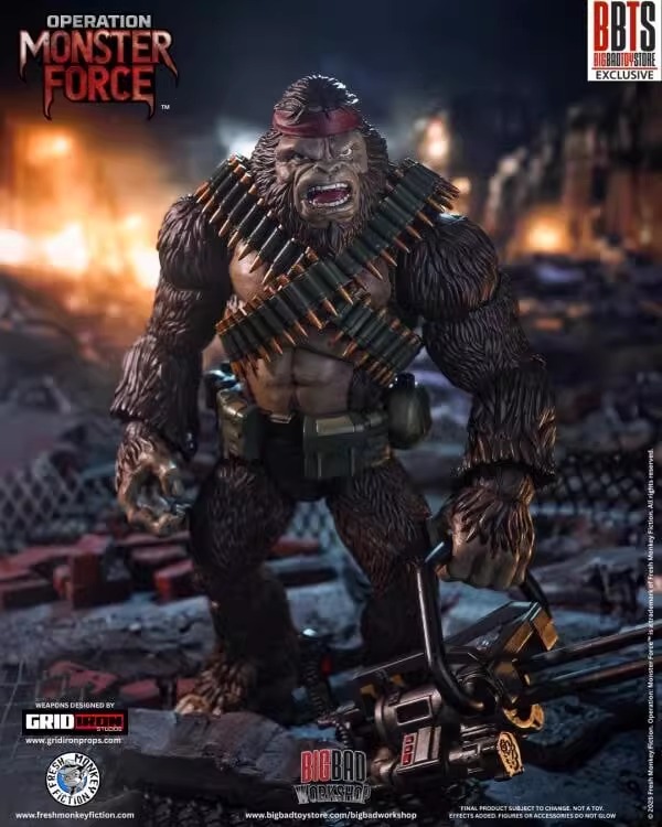 [สั่งจอง]FRESH MONKEY FICTION : Operation: Monster Force 3 Wave – Chatsworth (8นิ้ว)