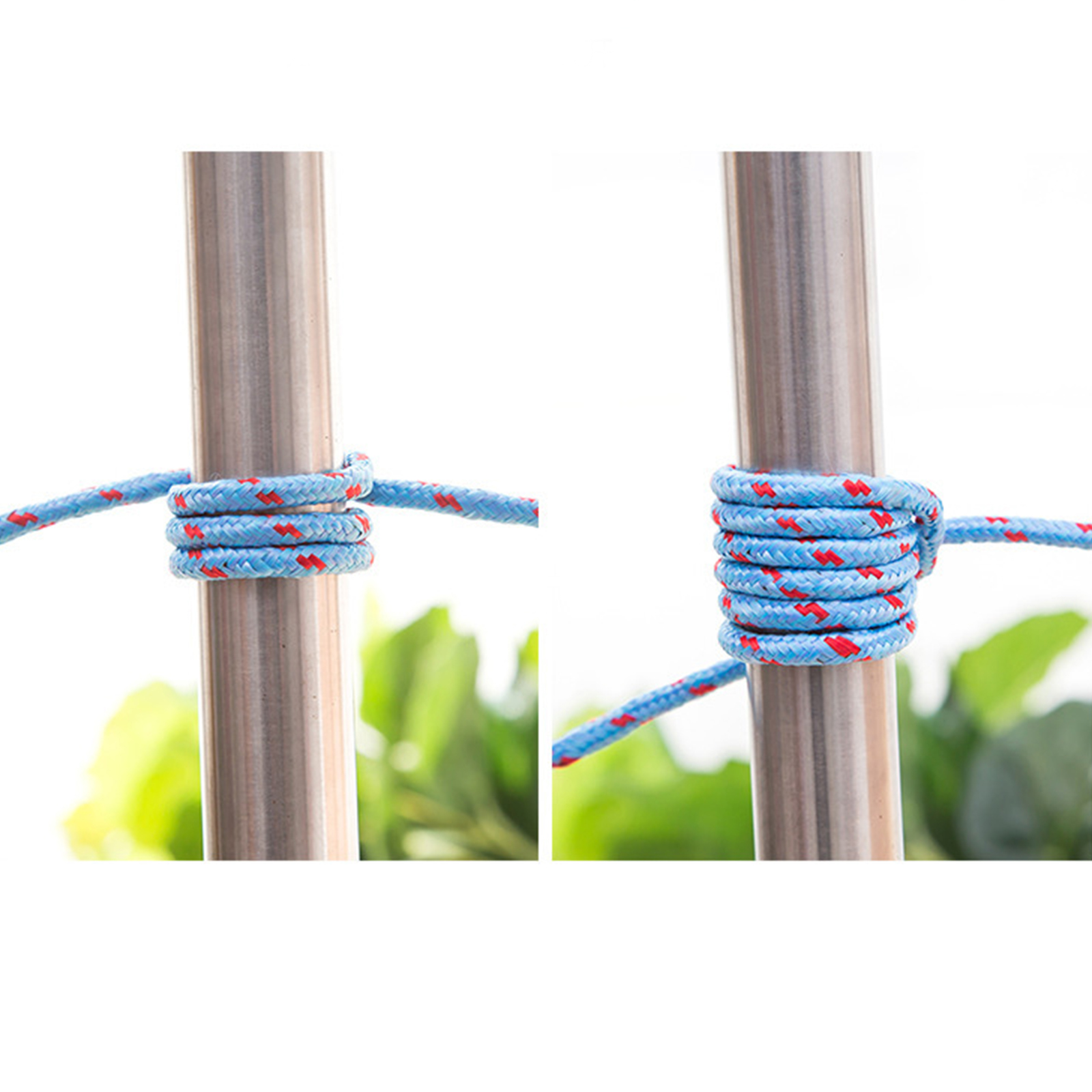 เชือกไนล่อน ขนาด 9.5mx0.4cm คุณภาพดี ทนทาน คละสี