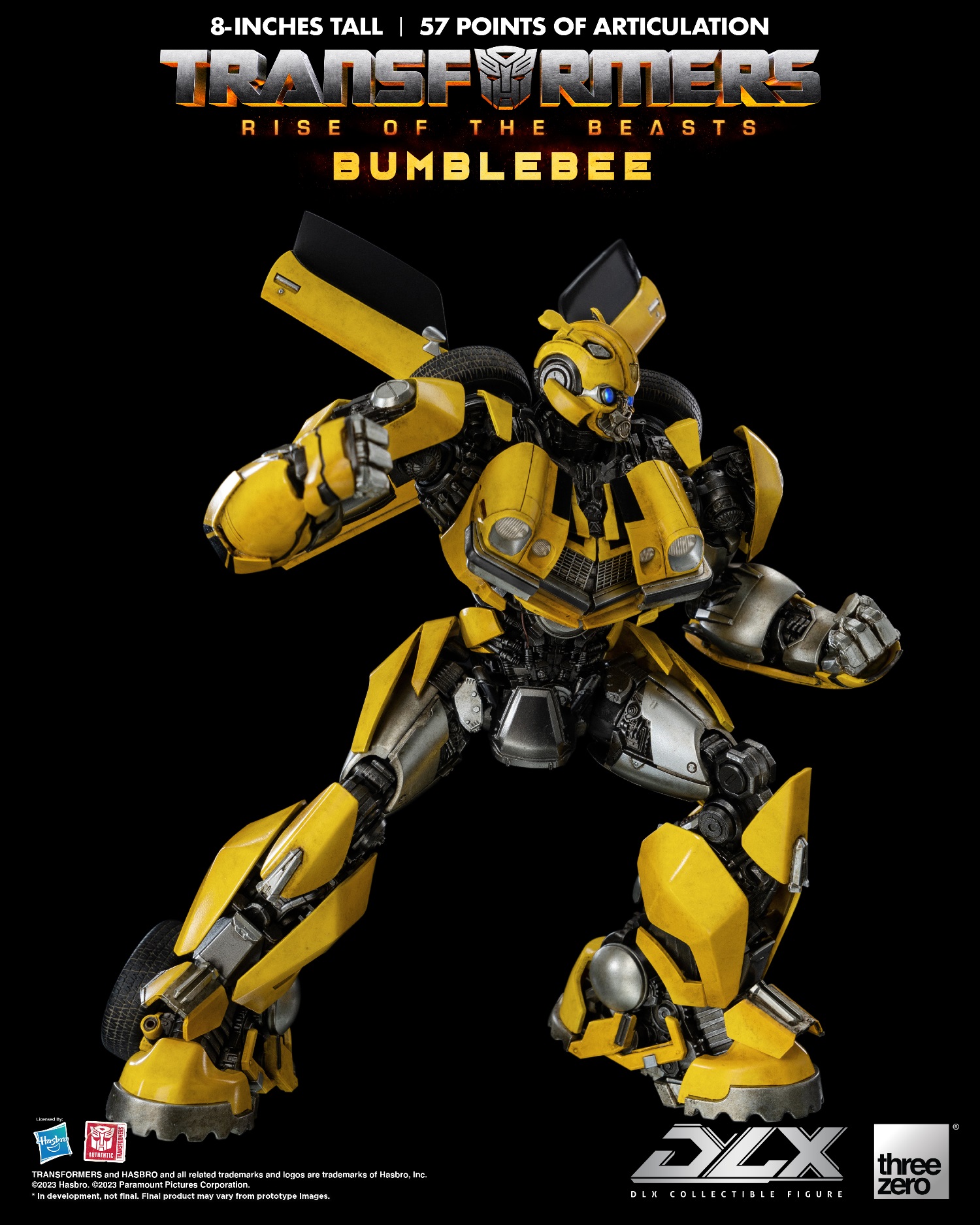 [สั่งจอง]threeZero 3Z05630W0 TRANSFORMERS : Rise of the BEAST DLX - Bumblebee