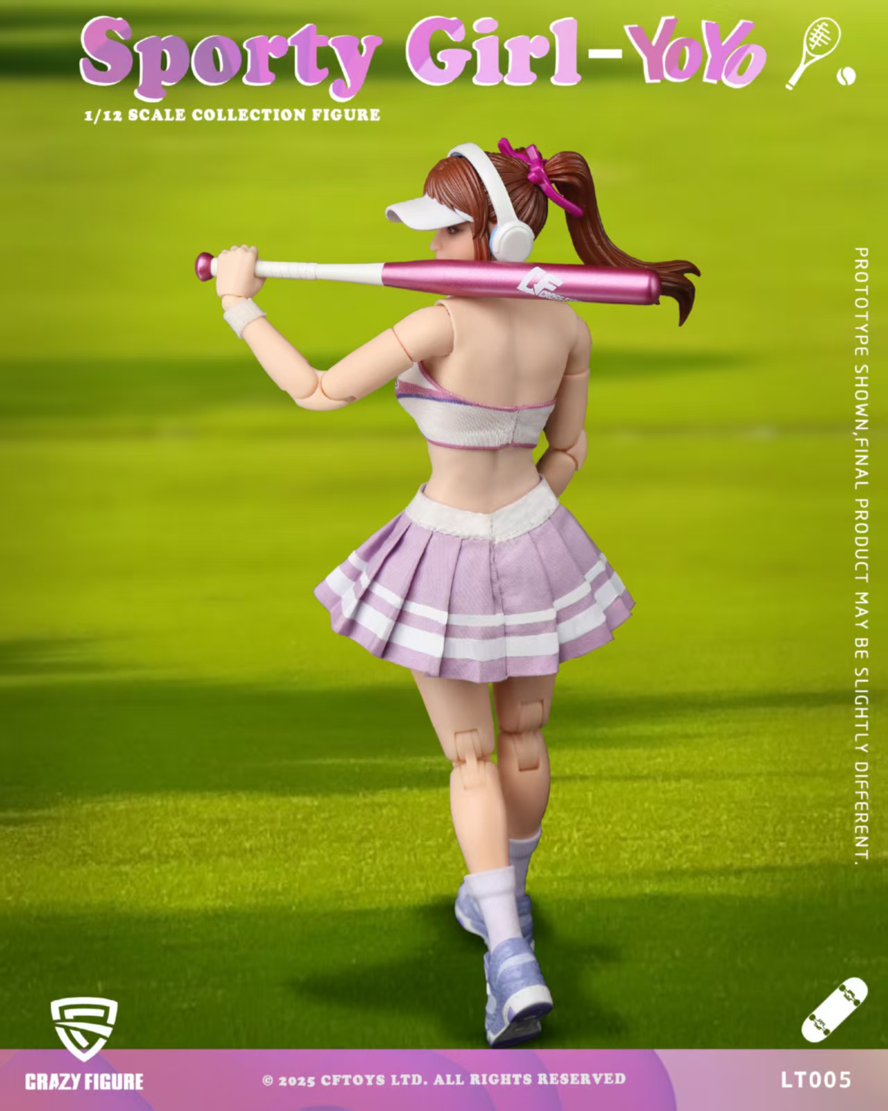 [สั่งจอง]CRAZY FIGURE LT005 1/12 : Sports Girl-Youyou