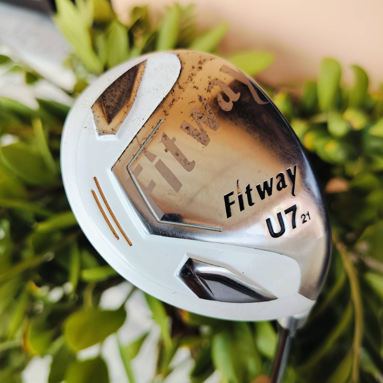HYBRID7 FITWAY องศา 21 สภาพเดิมๆ หน้าไม้สวยๆ ก้านเดิมๆ FLEX S ก้านเบา ตีง่ายๆ เสียงเพราะๆ ไม้กอล์ฟพรีเมี่ยมมือสอง ของแท้ By NakaraLuxurious