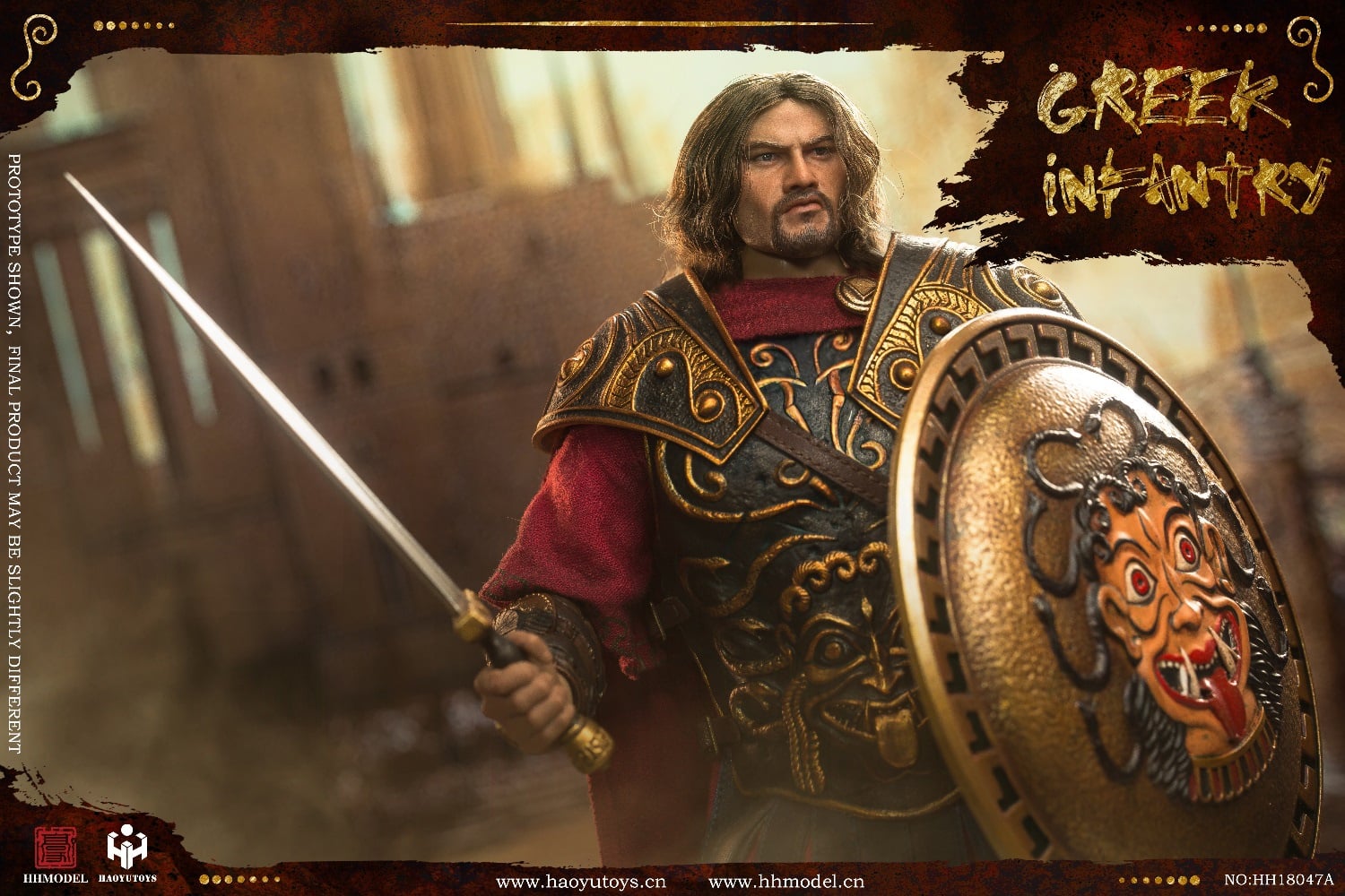 [สั่งจอง]HHMODEL x HAOYUTOYS HH18047 1/6 : Imperial Army-Greek Infantry Gold Edition