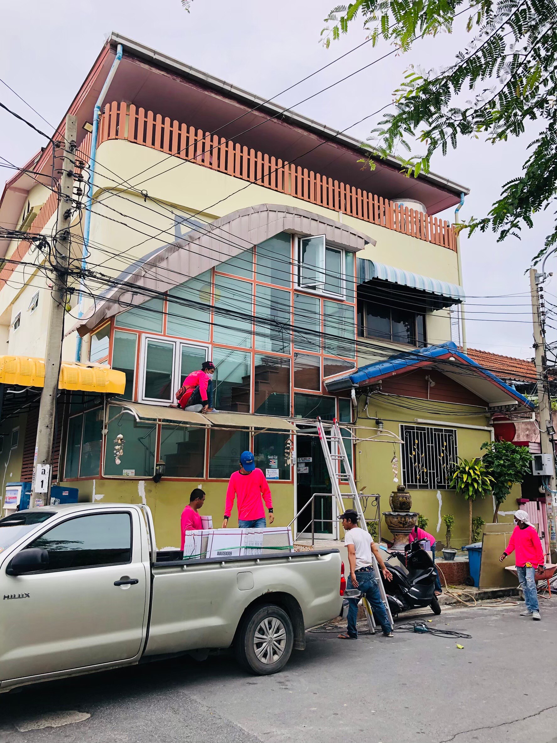 งานตกแต่งภายนอก&ภายใน งานเฟอร์นิเจอร์@อพาร์ทเม้นท์