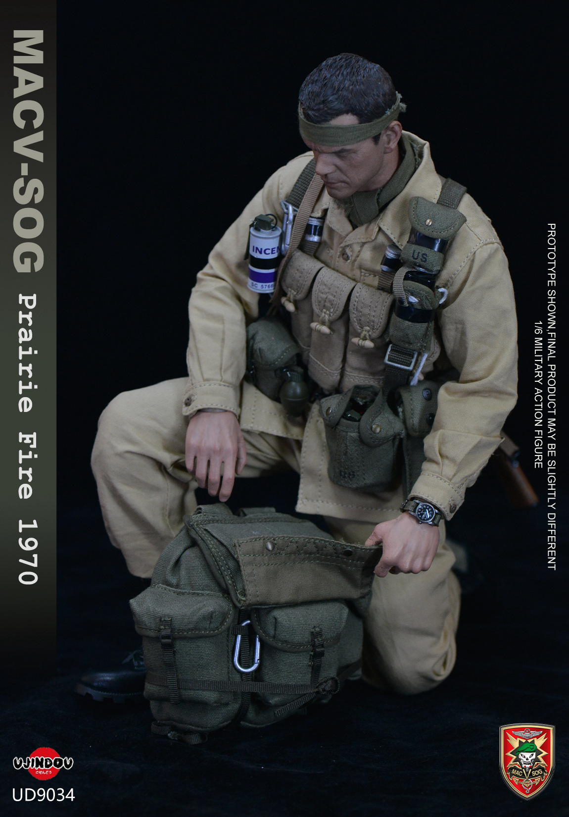 [สั่งจอง] UJINDOU UD9034 1/6 : MACV-SOG Prairie Fire 1970