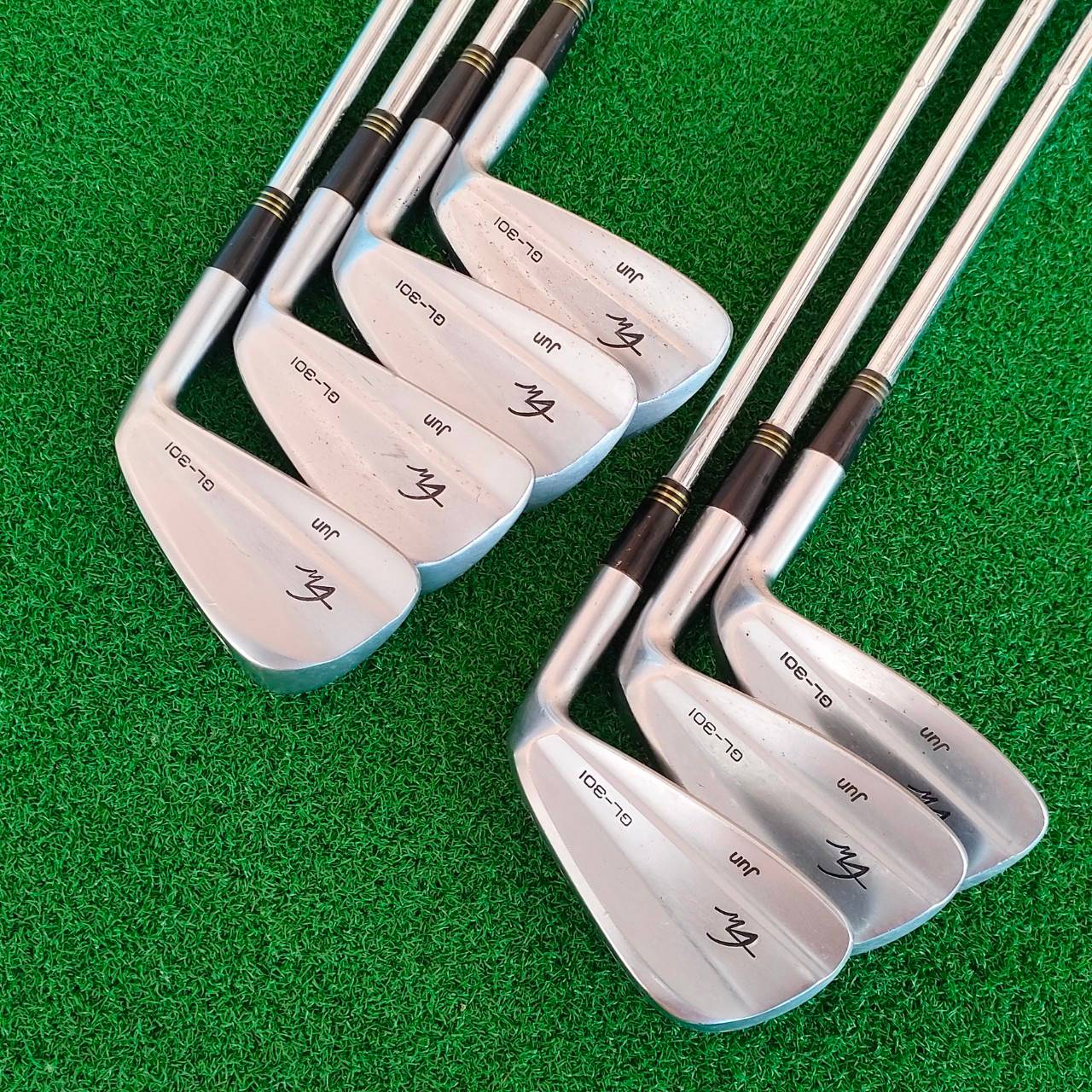 ชุดเหล็ก GREEN WAY GL-301 มีเหล็ก 5-9 เเละ PW SW เหล็ก FORGED เนื้อสวยใส ใบเบลดคมๆ มันส์ๆ จากญี่ปุ่น