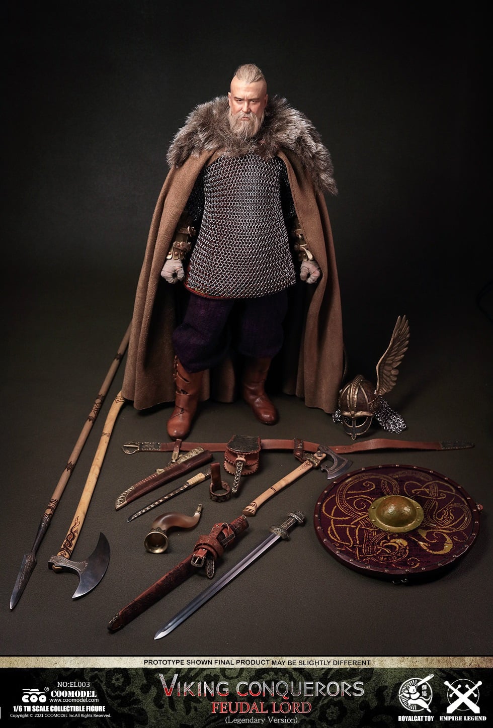 [สั่งจอง]COOMODEL 1/6 : LEGNGDS OF EMPIRES - VIKING CONQUERORS