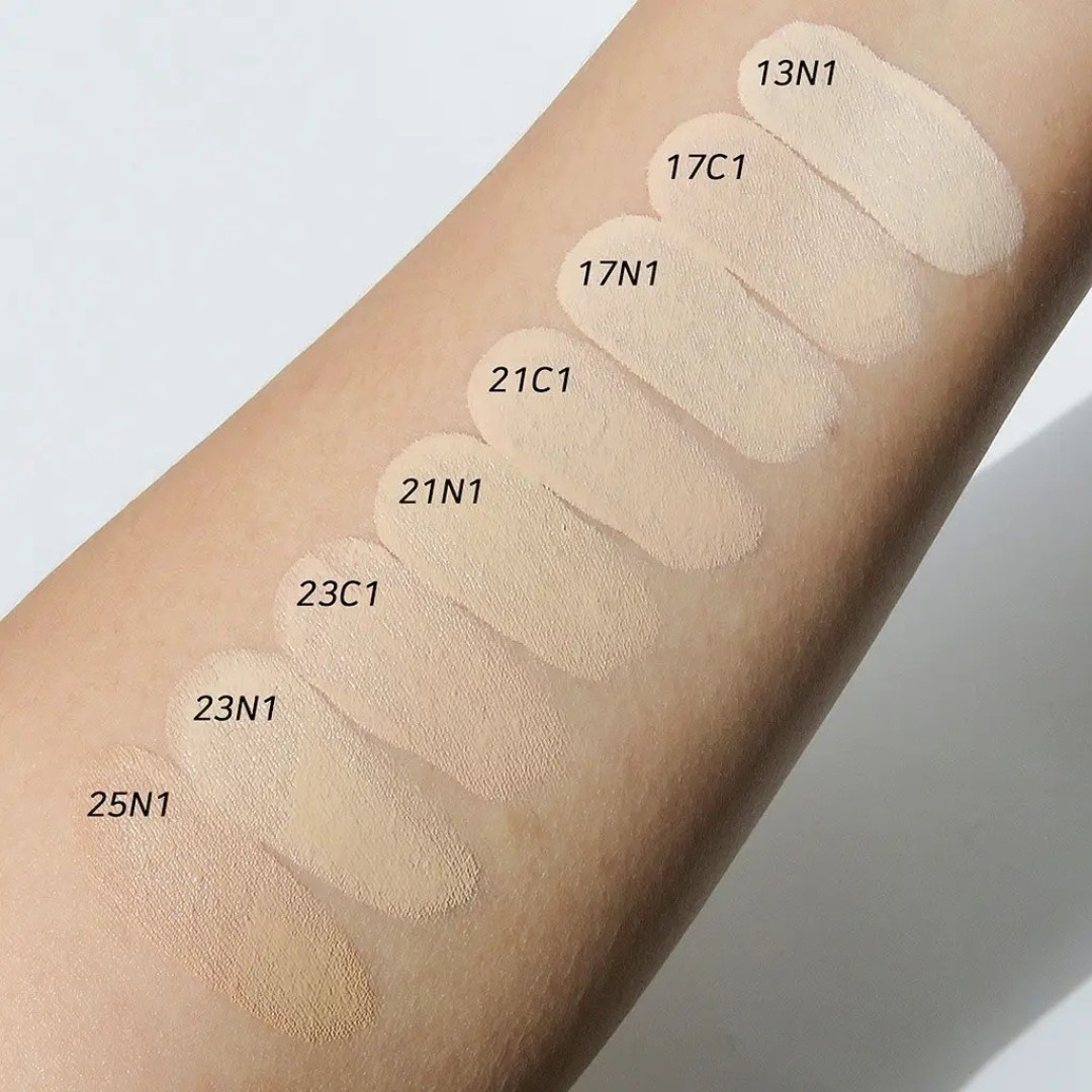 Hera Black Cushion Foundation SPF34/PA++ 5g สี 21N1 Vanilla คุชชั่น ฟาวเดชั่น เนื้อซาตินนุ่มๆ