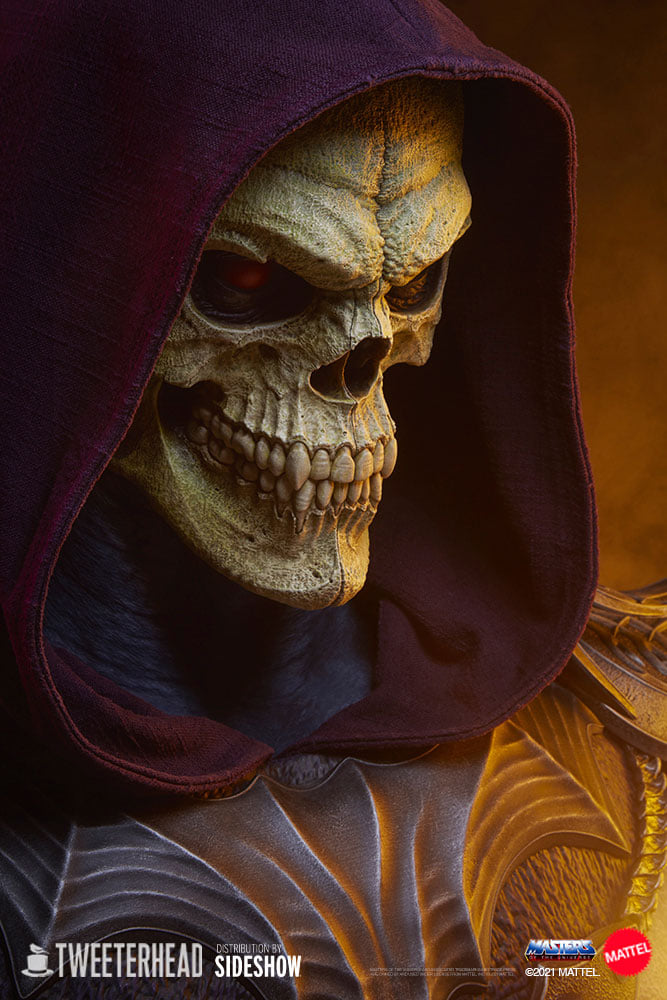 [สั่งจอง]Tweeterhead 907435 1/1 Life-Size Bust : Skeletor