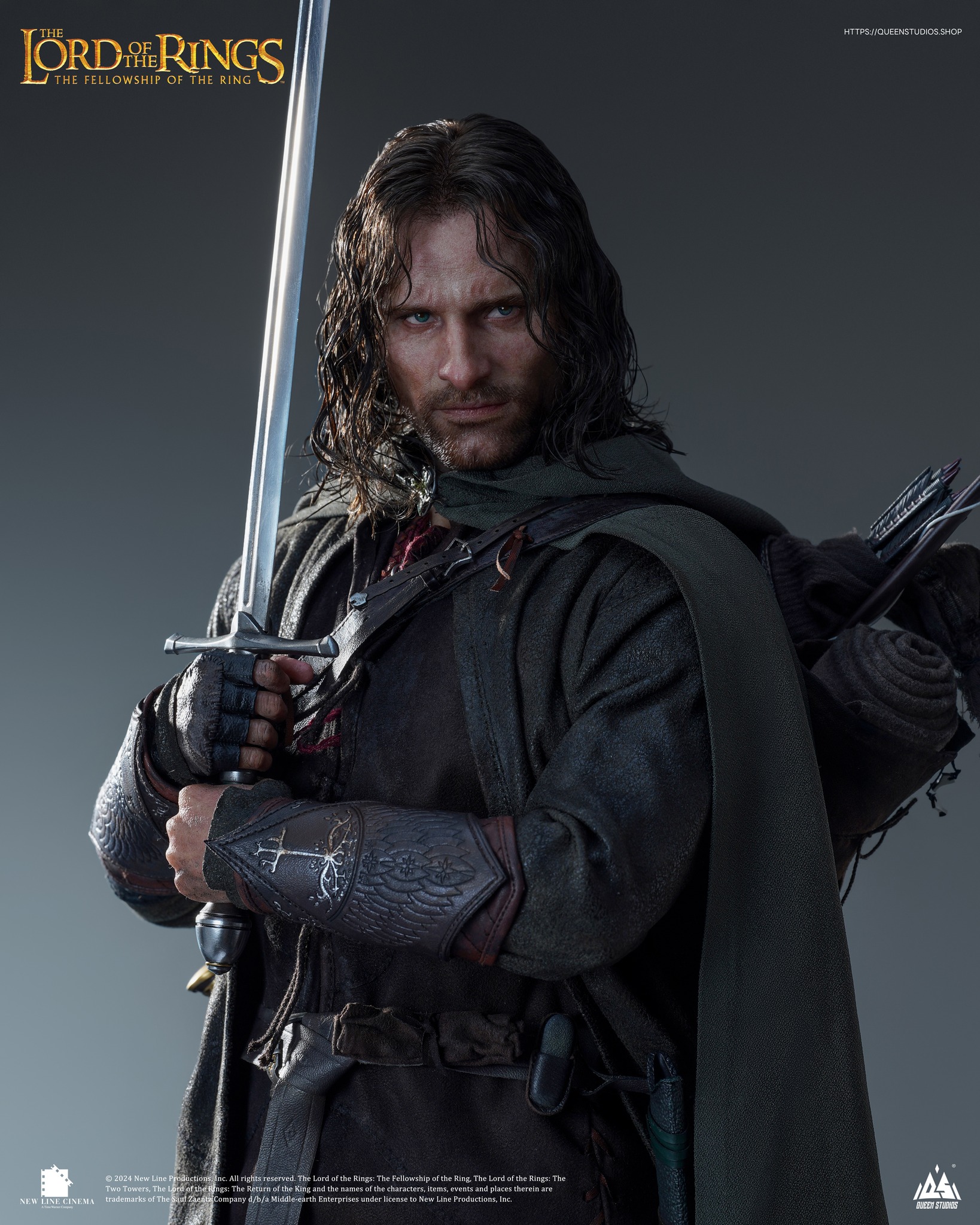 [สั่งจอง]Queen Studio Hyper-Real 1/3 Statue : Aragorn (The Lord of the Rings)