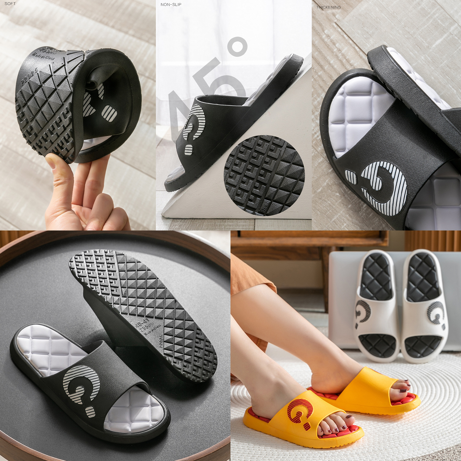 รองเท้าแตะ รุ่น P561 ? icon ใส่ในบ้าน ใส่ในห้องน้ำ ใส่ไปข้างนอก น้ำหนักเบา นุ่ม สบายเท้า พื้นยางกันลื่น