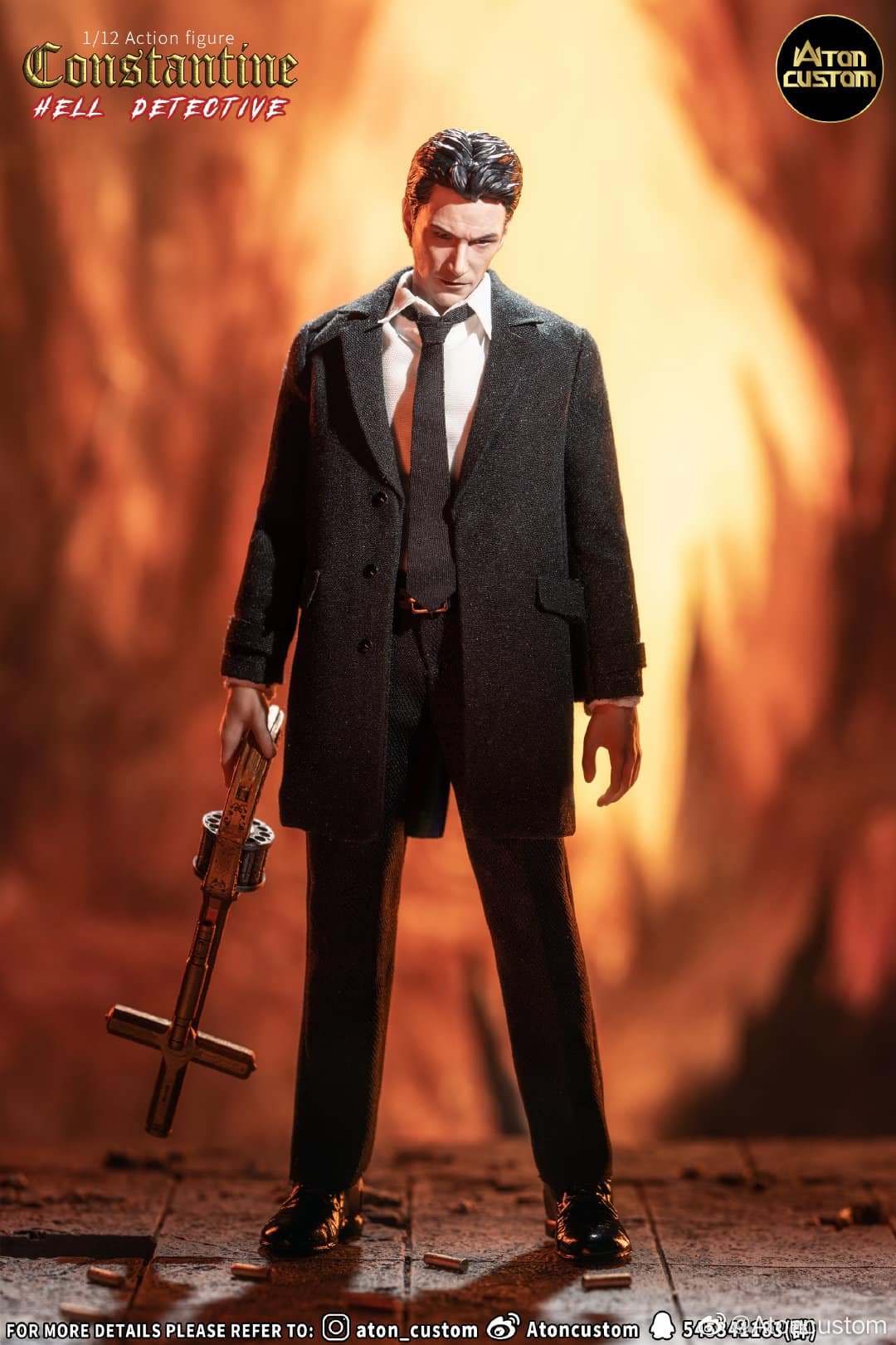 [สั่งจอง]Atoncustom 1/12 Constantine Action Figure