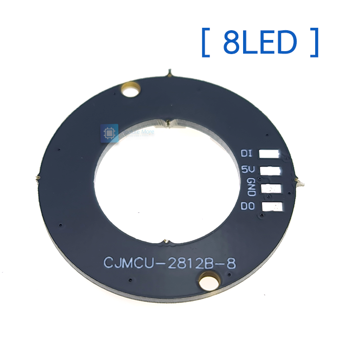 NeoPixel Ring 5V WS2812 5050 RGB LED built-in full-color drive lights [1bit/3bit/7bit/8bit/12bit/16bit/24bit/32bit]
