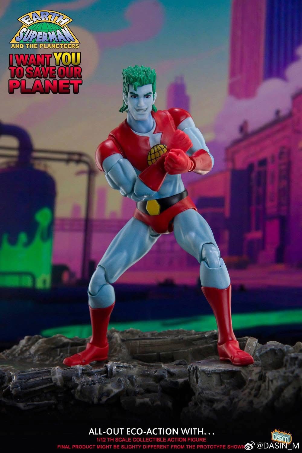 [สั่งจอง] Dasin Model 1/12 : Captain Planet