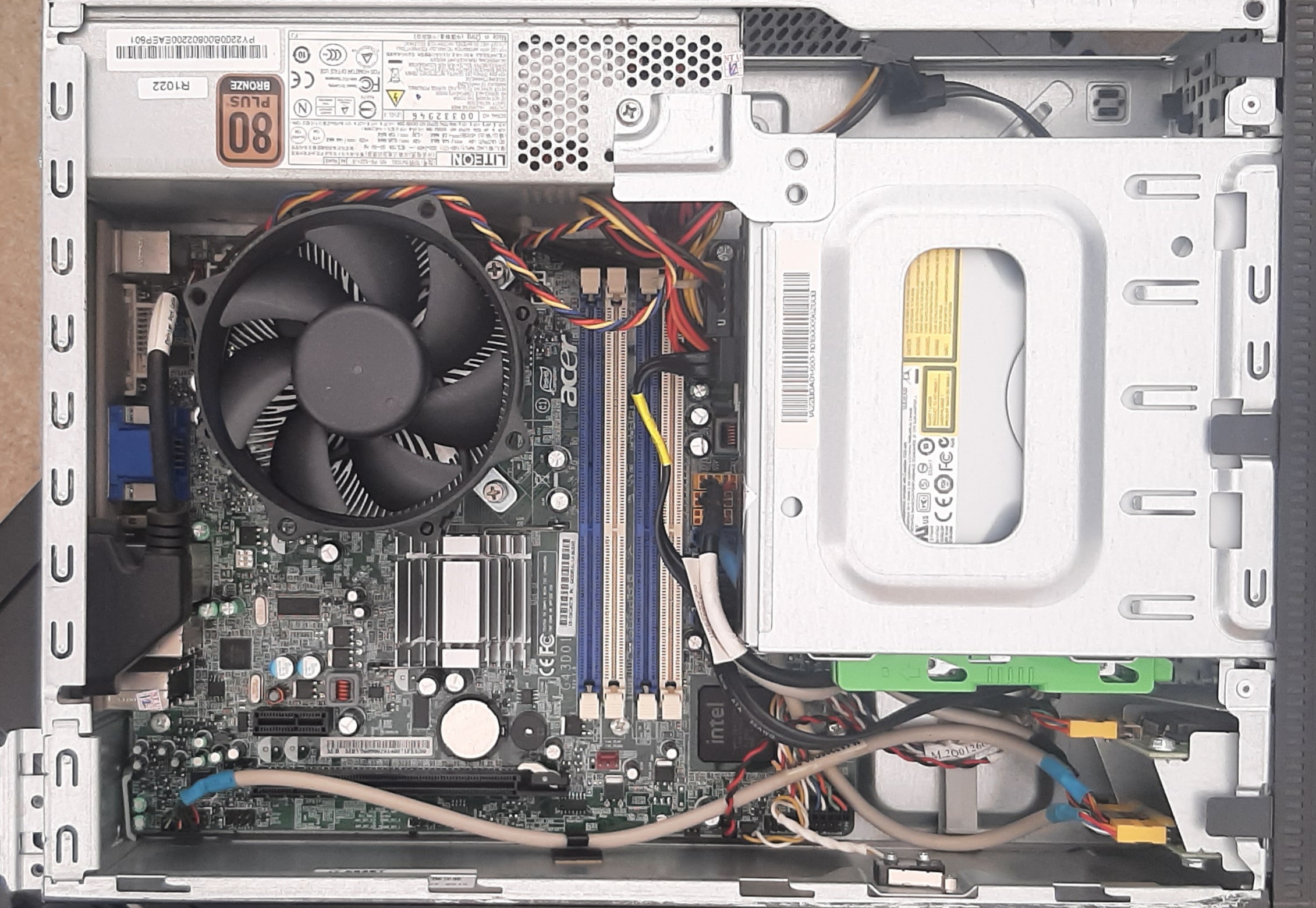 Acer veriton X480G SFFคอมพิวเตอร์ตั้งโต๊ะ พร้อมใช้งานมีประกัน