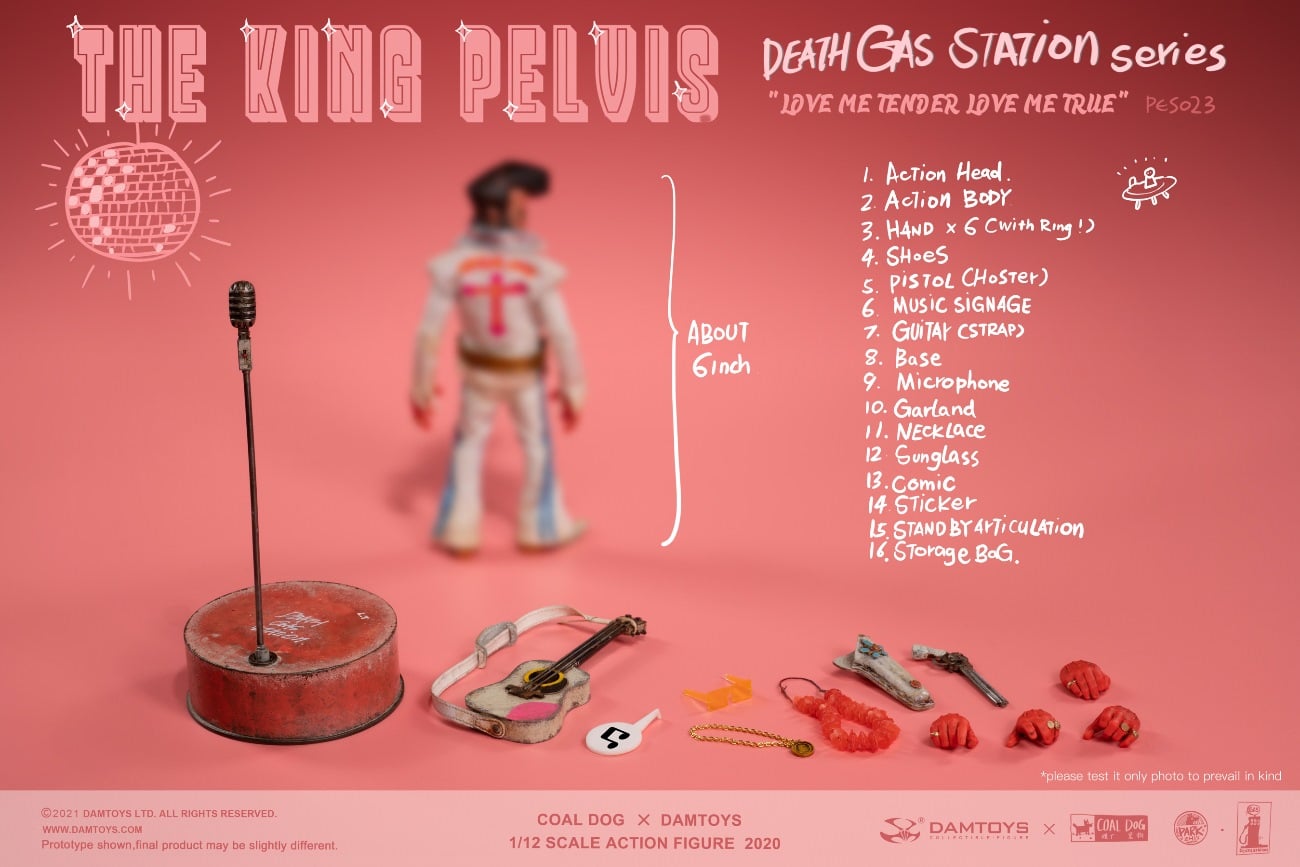 [สั่งจอง]DAMTOYS x COALDOG PES023 : 1/12 Death Gas Station- THE KING PELVIS