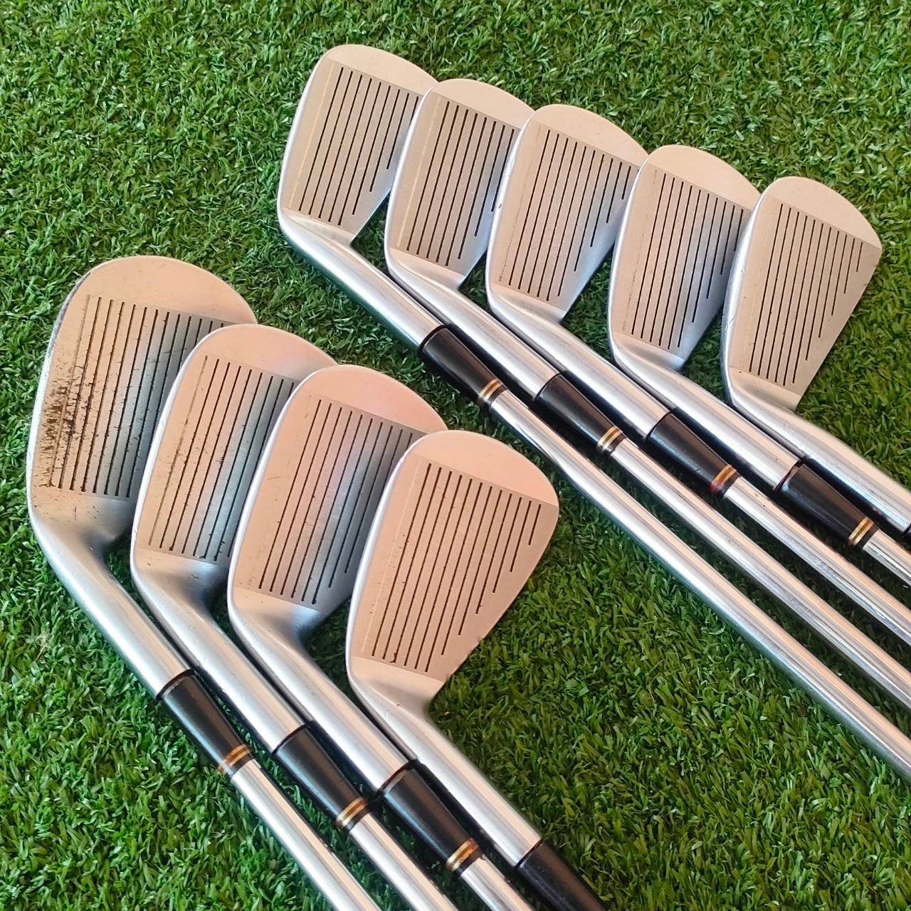 ชุดเหล็ก MARUMAN CONDUCTOR FORGED มีเหล็ก 3-9 เเละ PW SW สุดยอดเหล็กตีไกล ก้าน HEAVY DUTY VANADIUM FLEX S วัสดุ FORGED พรีเมี่ยมจากญี่ปุ่น ไม้กอล์ฟมือสอง ของแท้ BY NakaraLuxurious