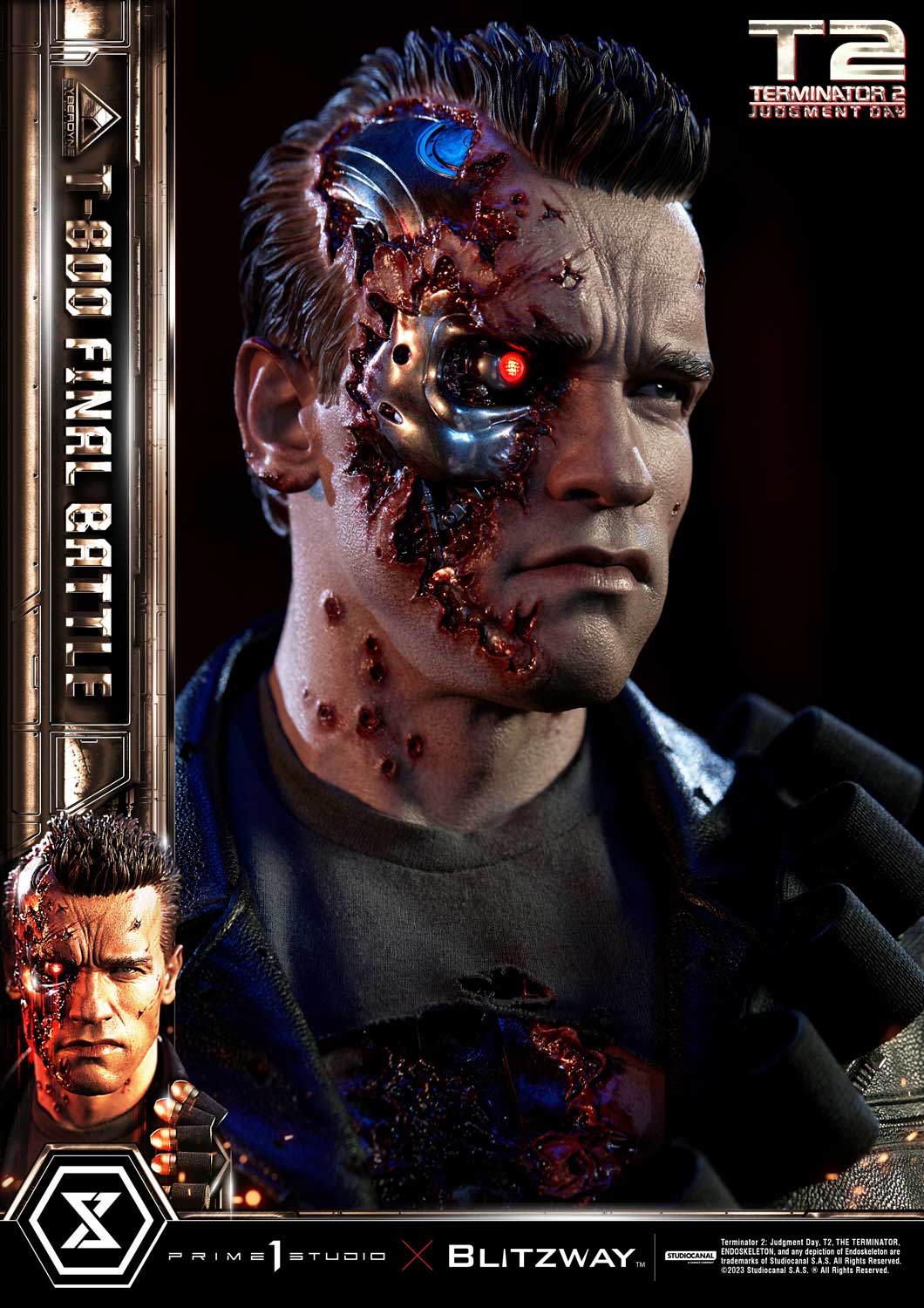 [สั่งจอง] Prime 1 Studio : T-800 (Terminator 2: Judgement Day)