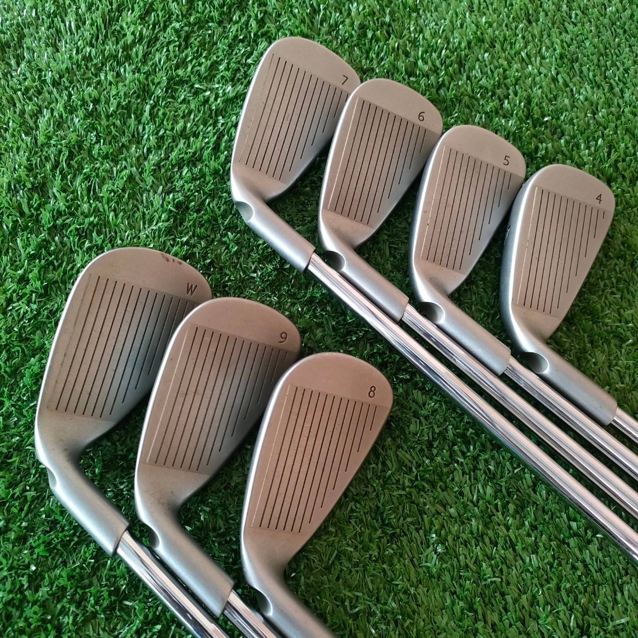 ชุดเหล็ก PING G15 จุดเหลือง มีเหล็ก 4-9 เเละ W ก้าน PING AWT FLEX R สภาพสวยเดิมๆ สุดยอดวัสดุ ก้านพรีเมี่ยมเฉพาะ PING