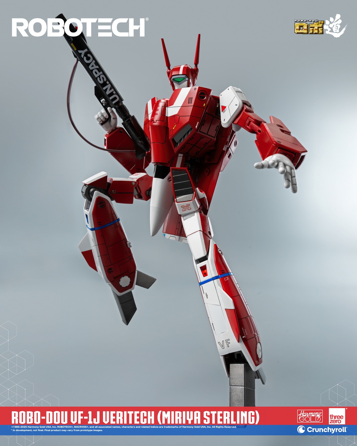 [สั่งจอง] Threezero ： ROBO-DOU ROBOTECH VF-1J Veritech