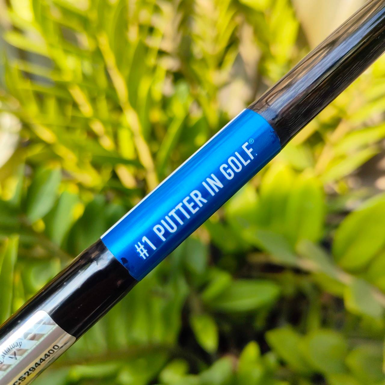 PUTTER ODYSSEY O WORKS BLUE 1W CS ความยาว 34 นิ้ว สภาพสวยนางฟ้า ก้านตรงกลาง สโตรคง่าย เล็งง่าย แม่นยำ หน้าสัมผัสเกาะไลน์ที่สุด ดีที่สุดของหน้าไม้ กริพ SUPER STROKE เต็มมือ สวยนางฟ้า