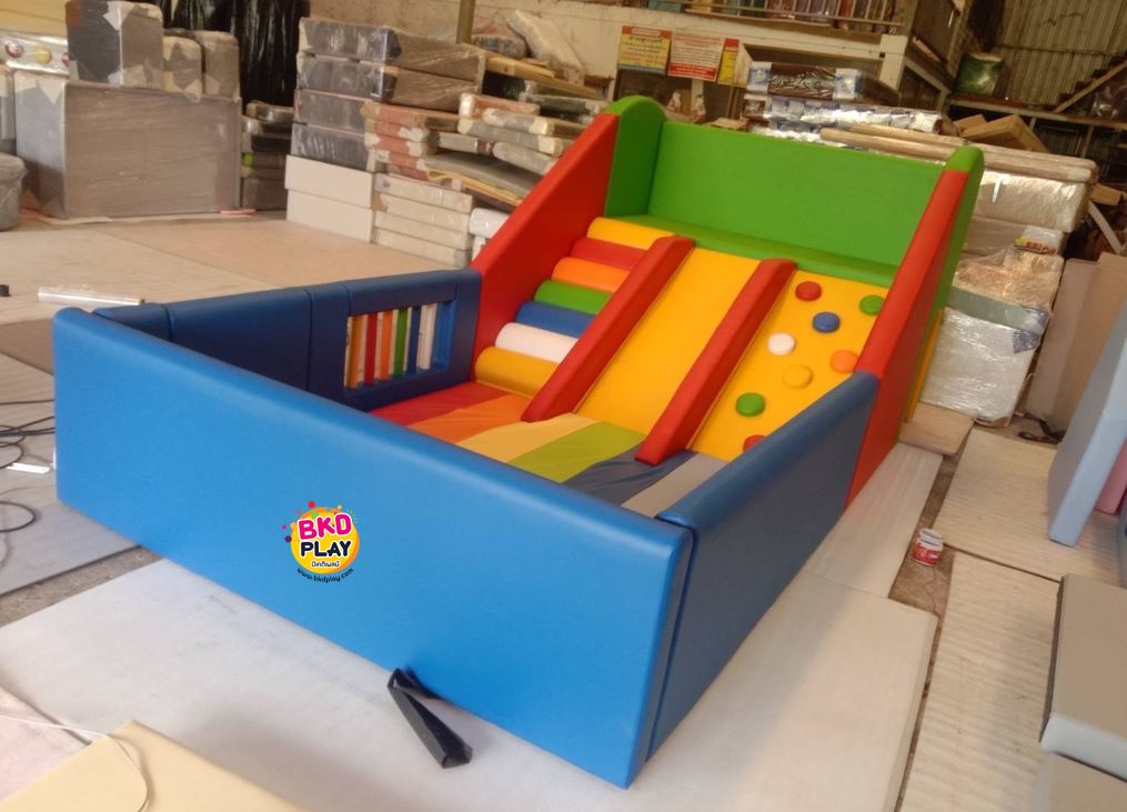 บ้านบอลคิดส์คลับ ชุดผจญภัยปีนป่าย บ้านบอลโครงไม้ บ้านบอลเด็กไต่ผาและสไลด์ แถมลูกบอล2300ลูก, บ้านบอลโครงไม้บุฟองน้ำหนังนุ่มนิ่ม หนัง soft play, indoor playground ของเล่นเสริมพัฒนาการ รับสั่งทำ บ่อบอล ห้องบอล ตามขนาด หนัง soft play, indoor playground ของเล่
