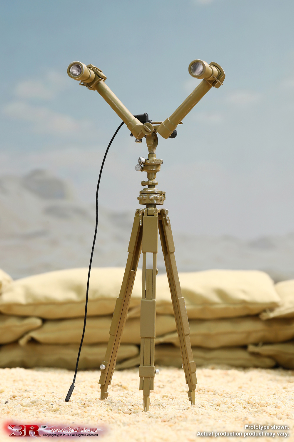 [สั่งจอง] 3R TG80004 1/12 : Mini Reich Series - General Field Marshal of German Afrika Korps - Erwin Rommel, The Desert Fox