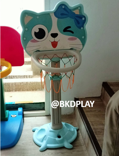 แป้นบาสแมวเหมียวน้อย ปรับระดับได้ ชู้ตบาส ออกกำลังกาย ,ของเล่น สินค้าพร้อมส่ง สินค้าพร้อมส่ง