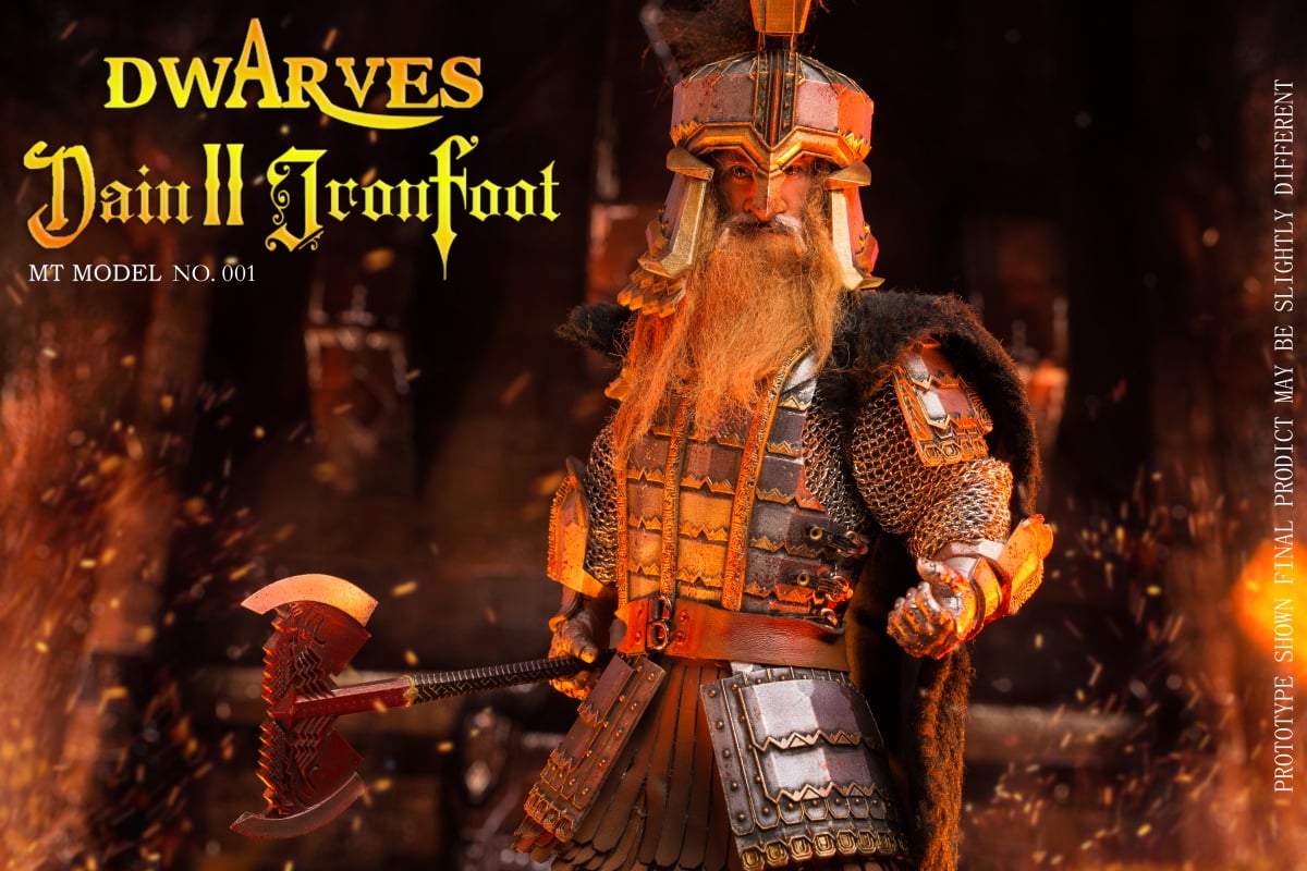 [สั่งจอง]MT MODEL MT001 1/6 dwarf Dane II iron footed moving figure