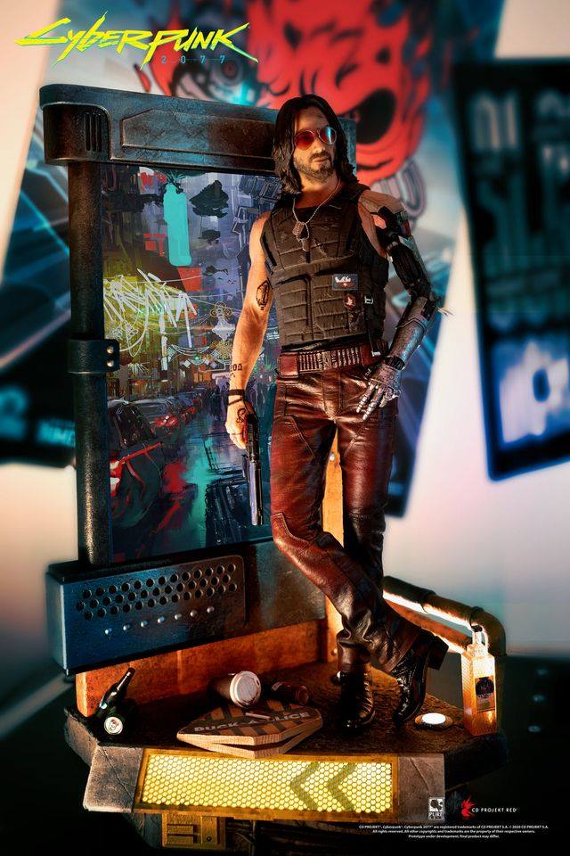 [สั่งจอง]PUREARTS 1/4 Cyberpunk 2077 : Johnny Silverhand [Standrad ver.]