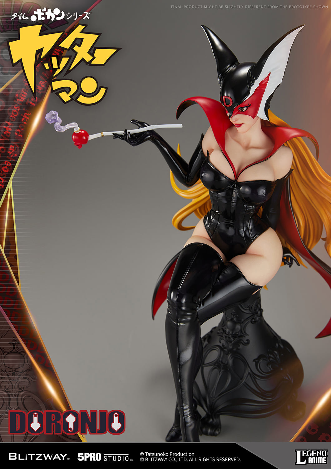 [สั่งจอง]Blitzway x 5PRO STUDIO 5PRO-LA-70301 1/4 : Time Bokan Series: Yattaman – DORONJO