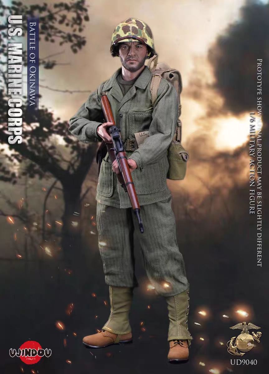 [สั่งจอง] UJINDOU UD9040 1/6 : WWII US Marine Corps Battle Of Okinawa