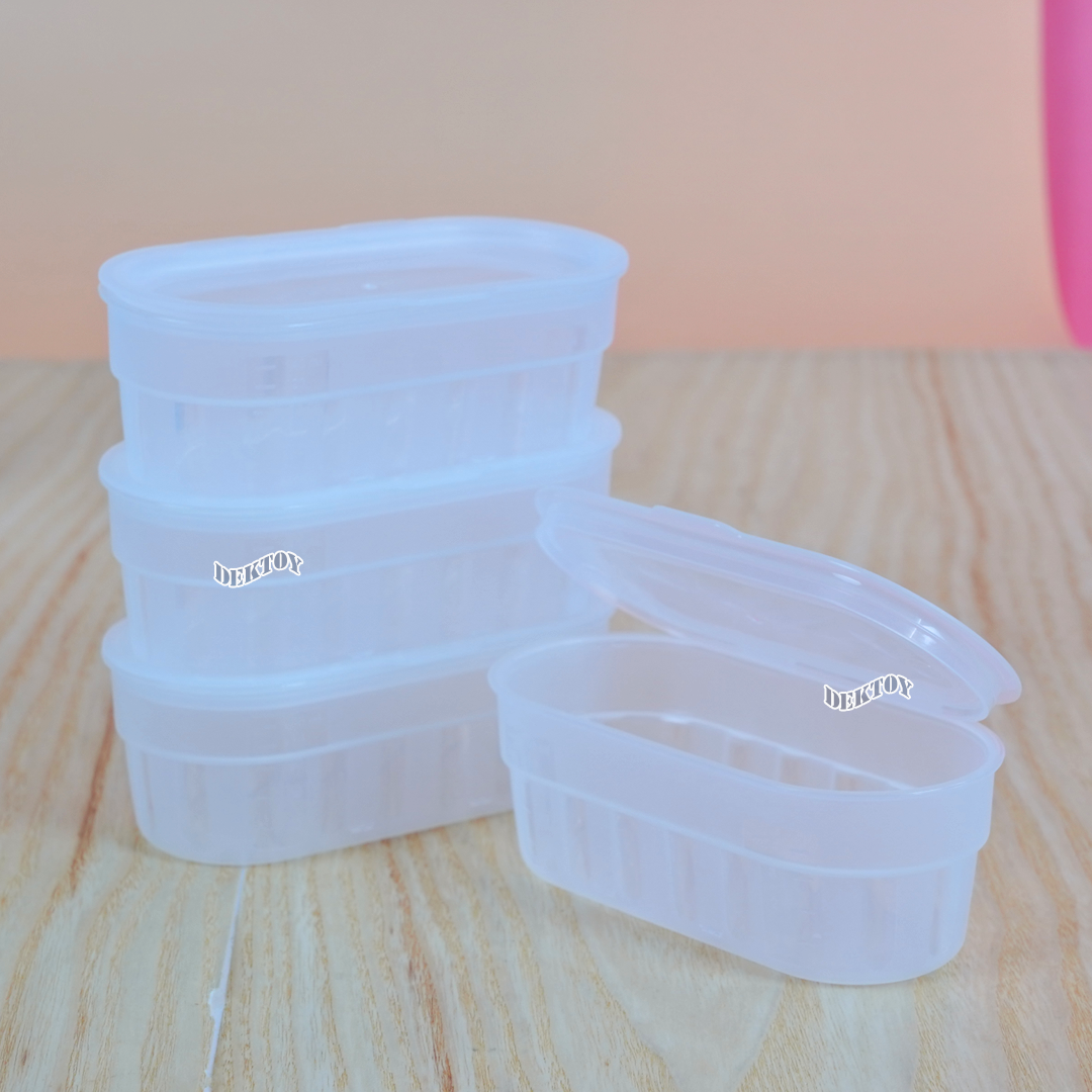 NANNY แนนนี่ กล่องเก็บอาหารสำหรับแช่แข็ง 4 ถ้วย ขนาด 140 มล.N280/C