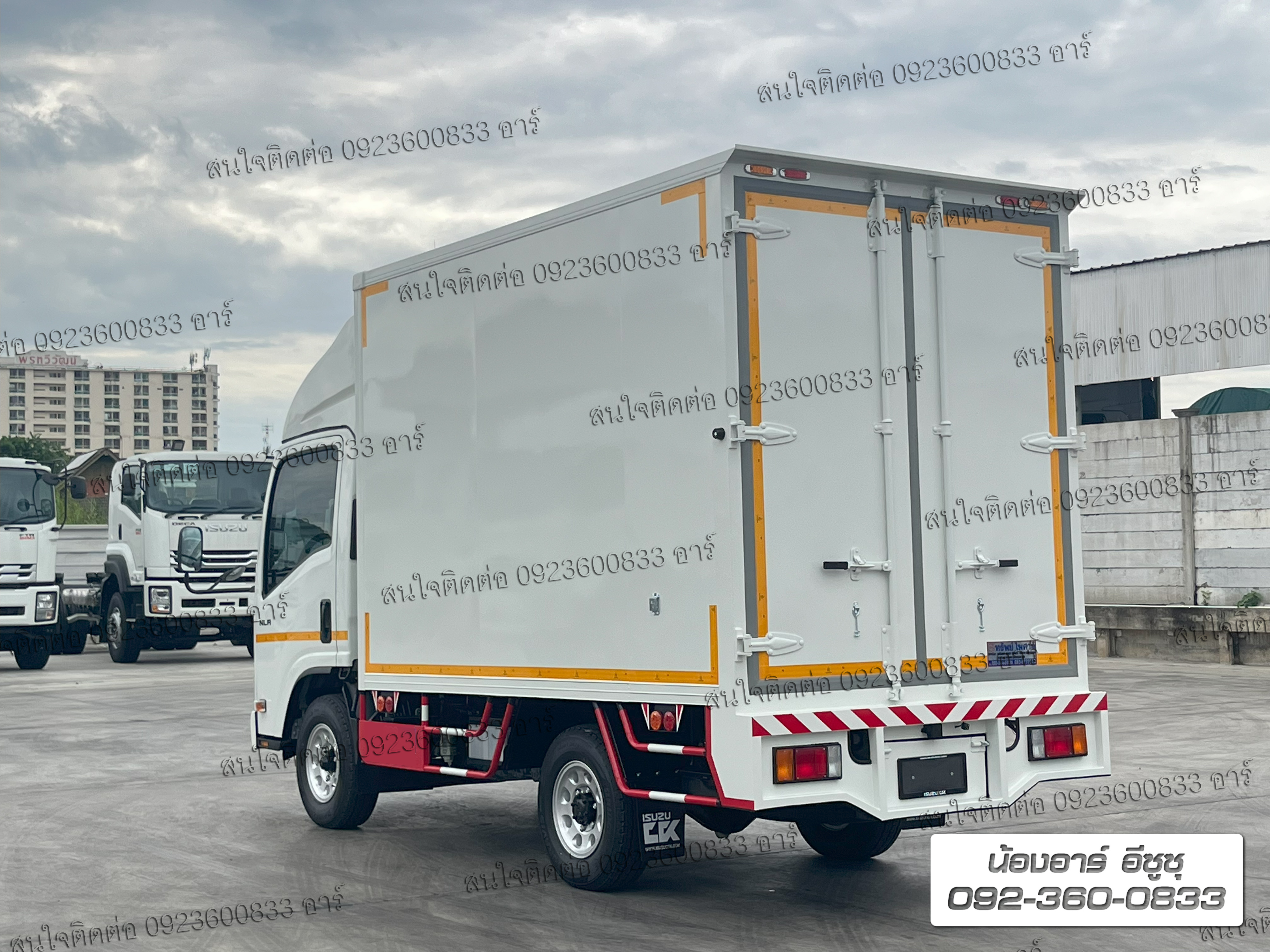 4 ล้อ ISUZU NLR Euro5 Max ตู้แห้ง