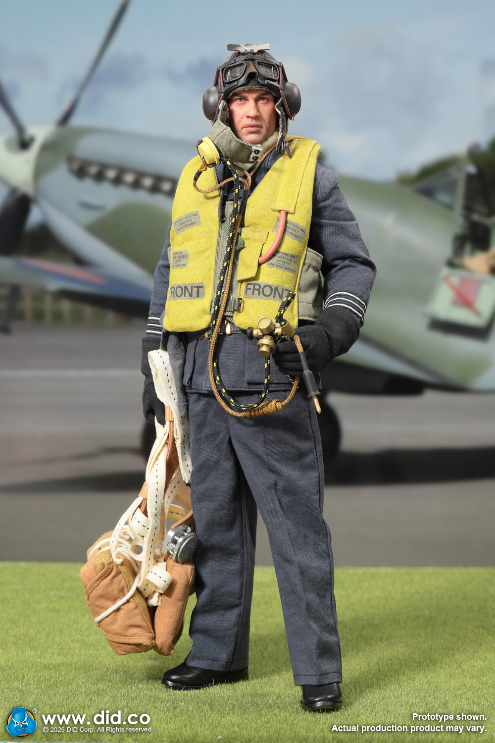 [สั่งจอง]DID K80187 1/6 : WWII British Pilot Squadron Leader – Tom