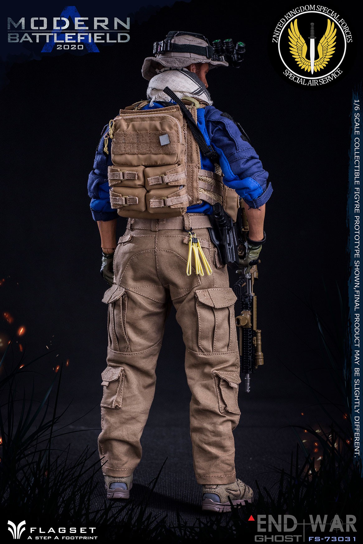 [สั่งจอง] FLAGSET FS-73031 1/6 : End War Ghost Modern Battlefield 2020 A [Reissue]