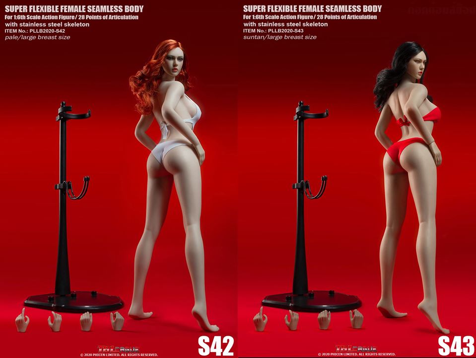 [สั่งจอง]TBLeague PLLB2020-S42/S43 1/6 : Female Super-Flexible
