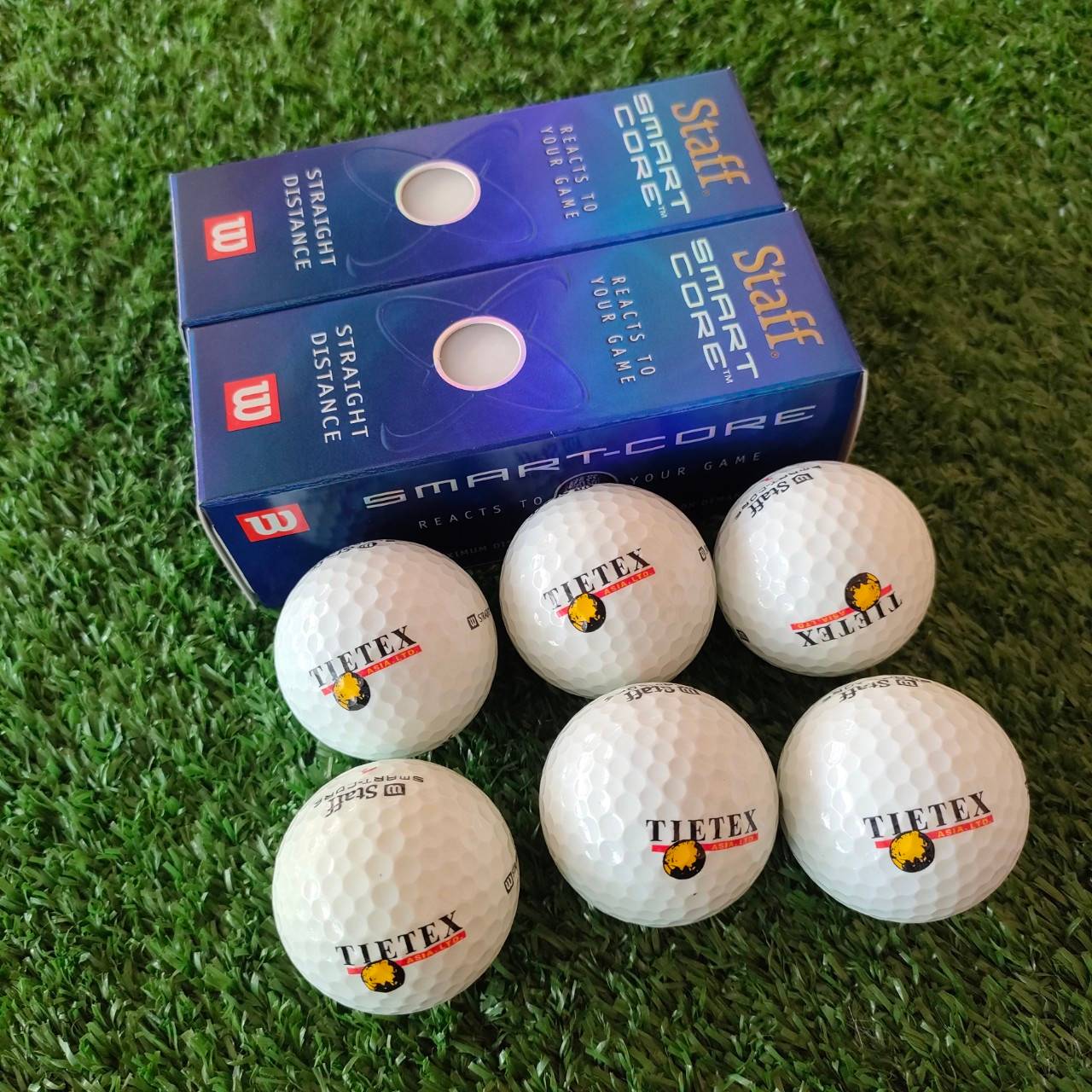 ลูกกอล์ฟ WILSON STAFF SMART CORE 1 โหล 12 ลูก ลูกใหม่มือหนึ่ง ลูกตีไกล และให้สปินได้ดี ตีดีกว่าลูกมือสองแน่นอน