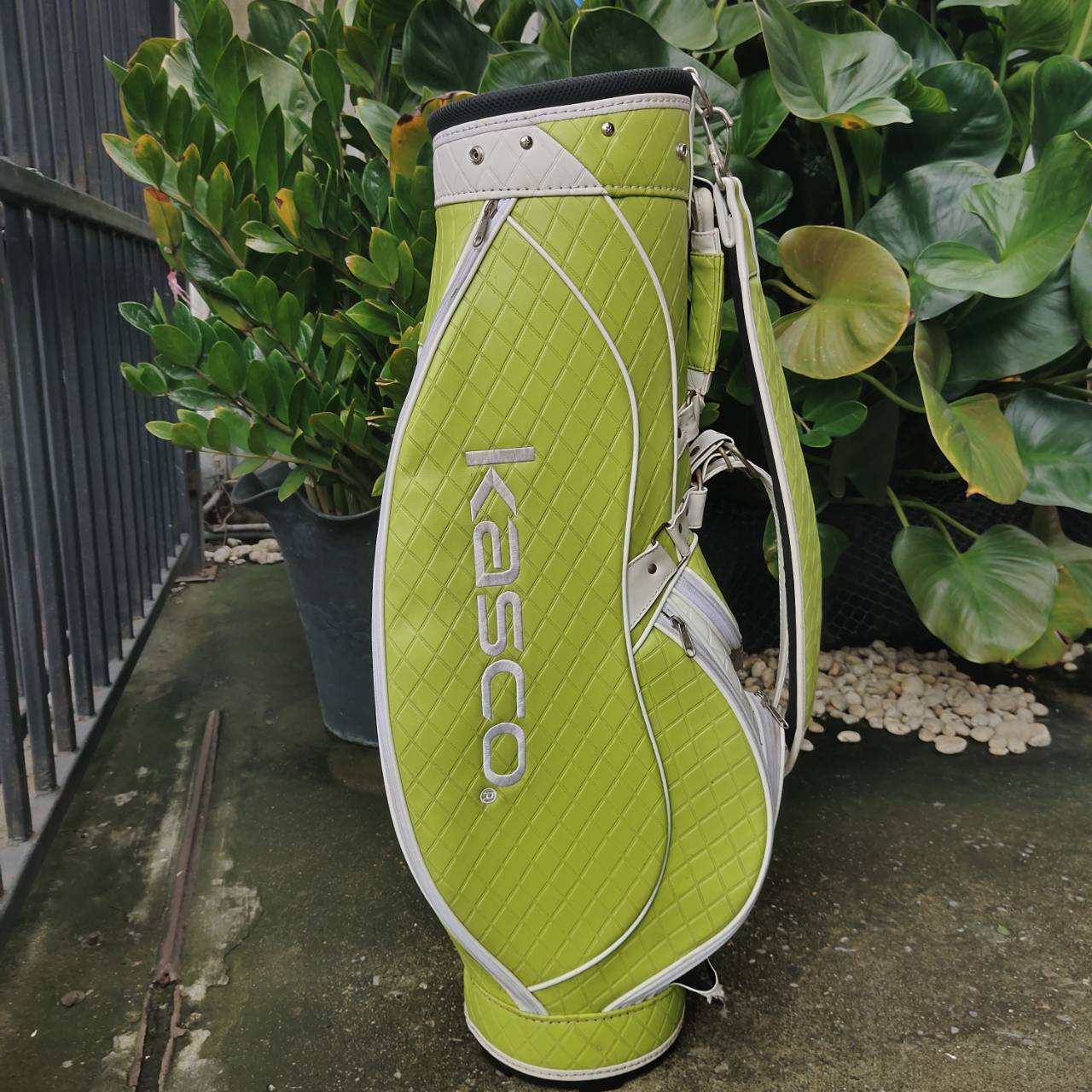 ถุงกอล์ฟ KASCO มือสอง ของแท้ สวยพรีเมี่ยม วัสดุสุดหรูหราสภาพสวย
