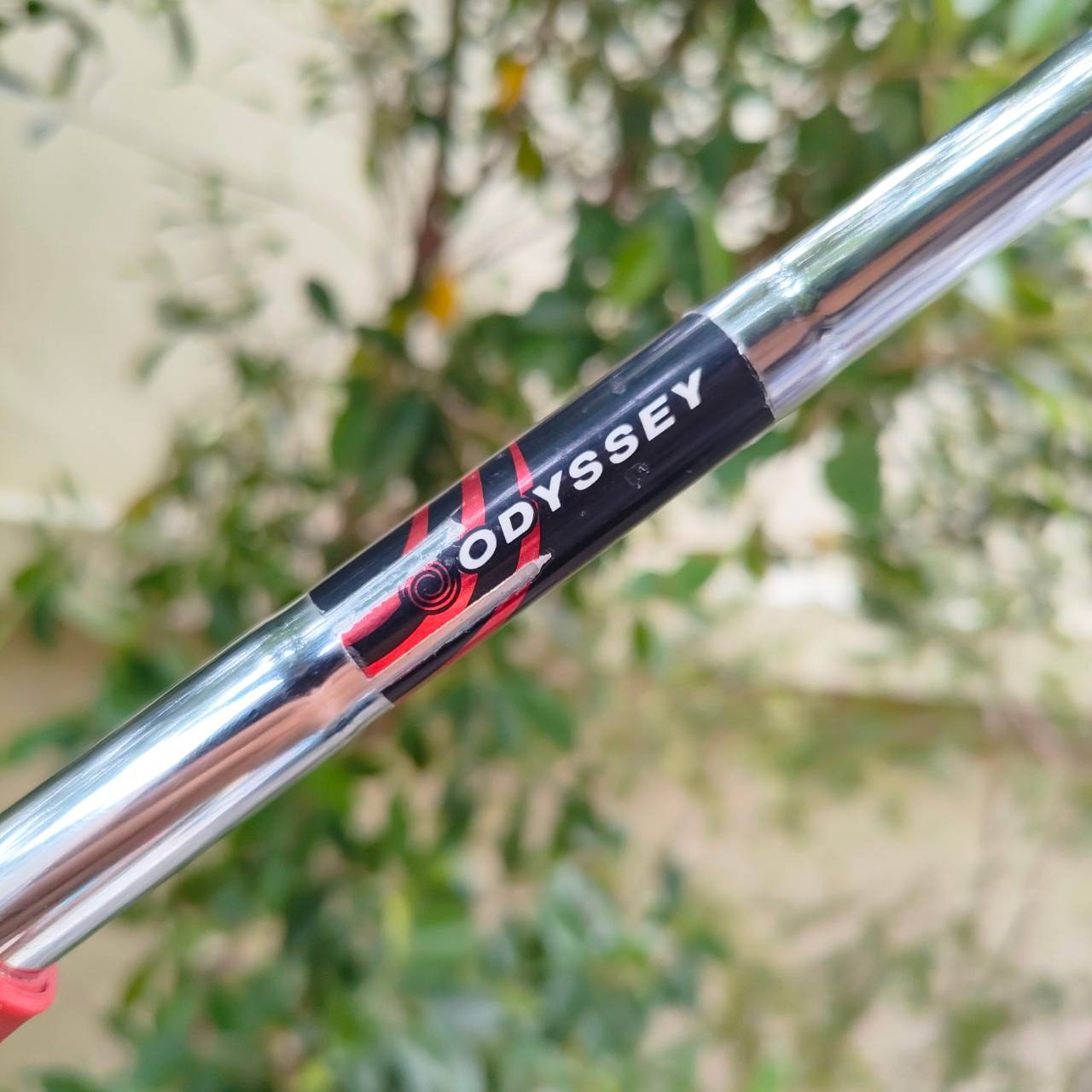 PUTTER ODYSSEY BACKSTRYKE MARXMAN ความยาว 33 นิ้ว พัตต์แม่นยำ ตรงมากๆ จรดง่าย Elite grips กริพคุณภาพสูง แค่กริพราคาก็แพงมาก ไม้กอล์ฟพรีเมี่ยมมือสอง ของแท้ By NakaraLuxurious