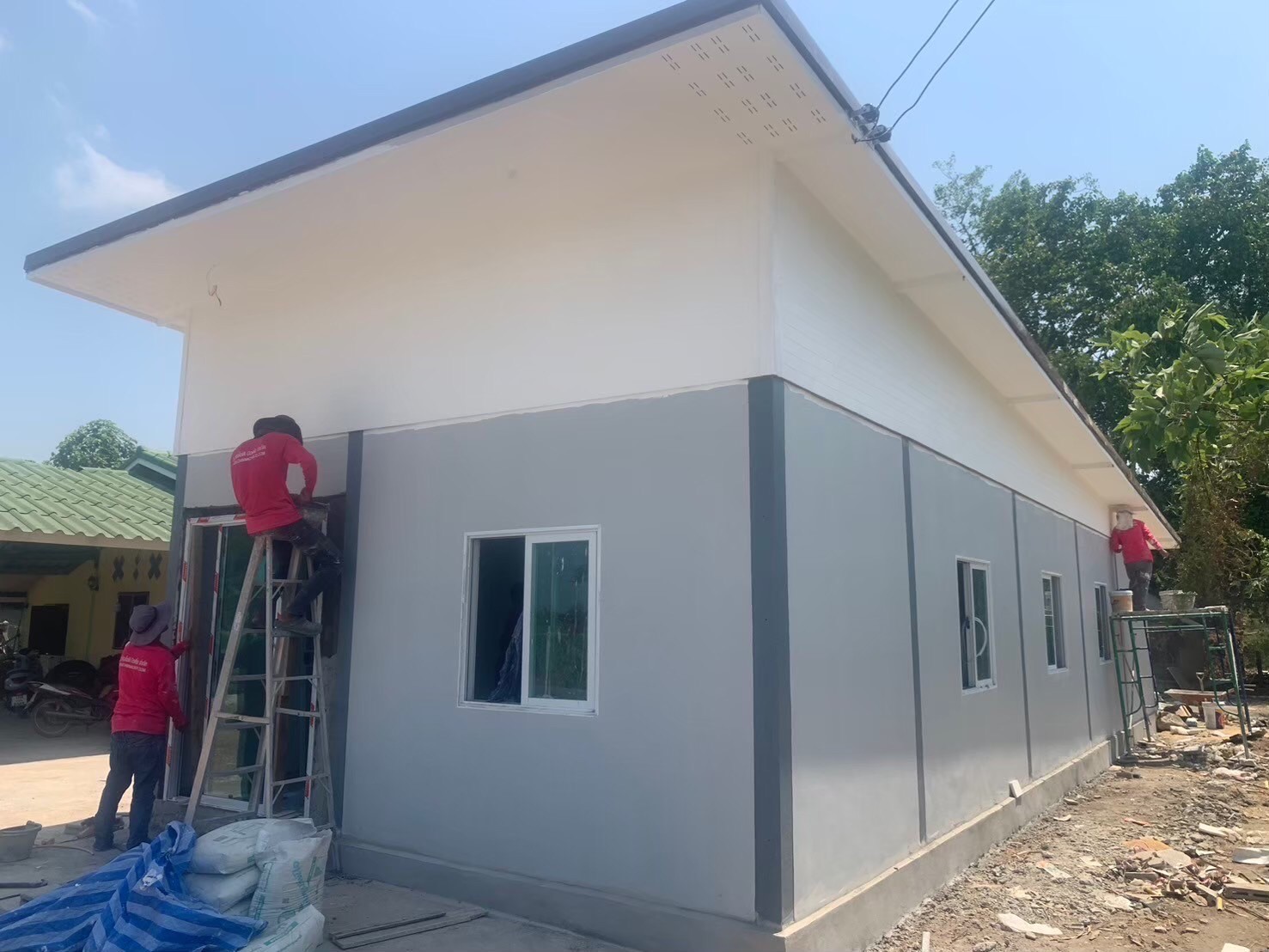 งานสร้างบ้านให้สามเณรพราหมณ์