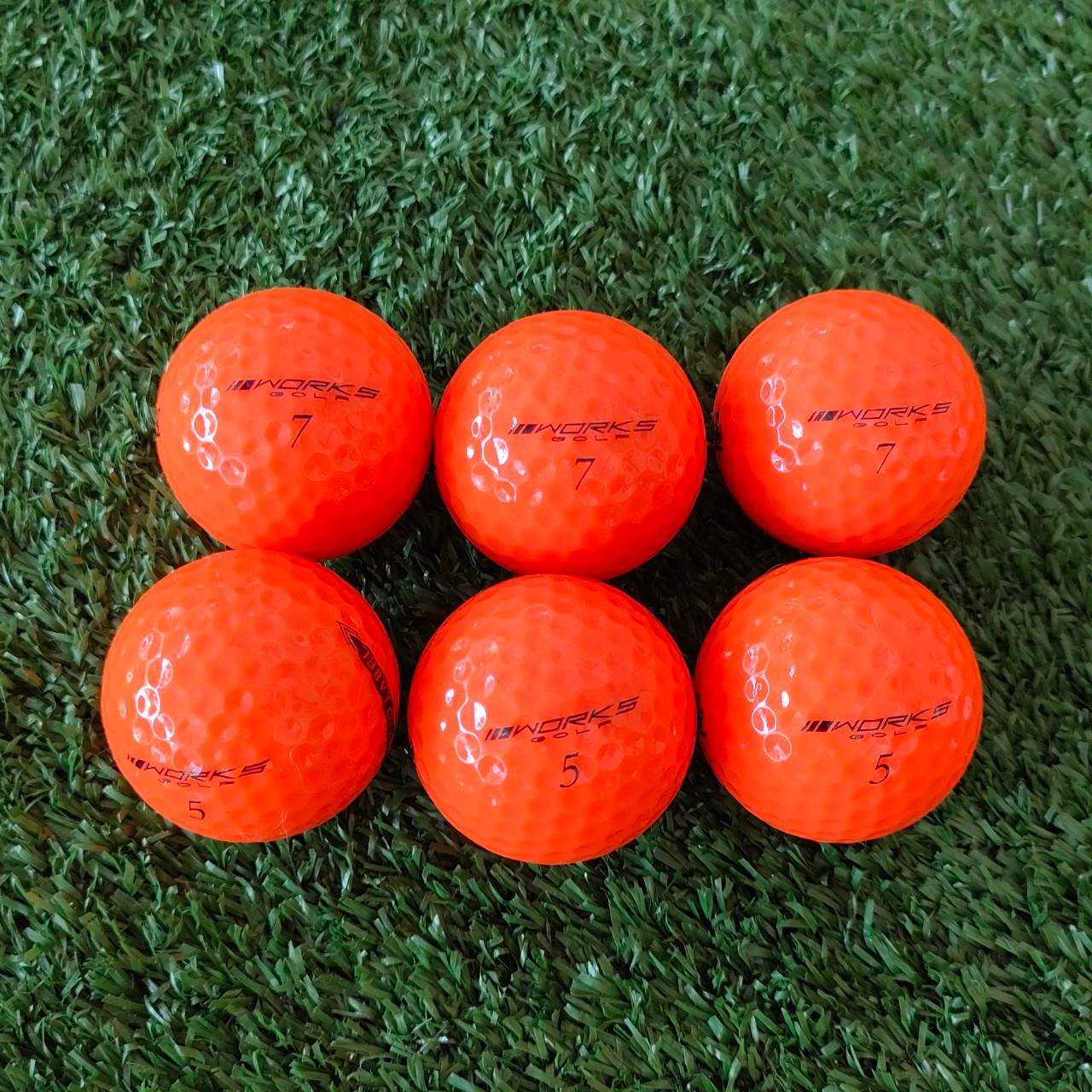 ลดล้างสต๊อก !!! WORKS GOLF Hisho Ball Red Label Kiwami สุด!!! ลูกกอล์ฟสีแดงครับ ตีไกลแบบจัดๆ