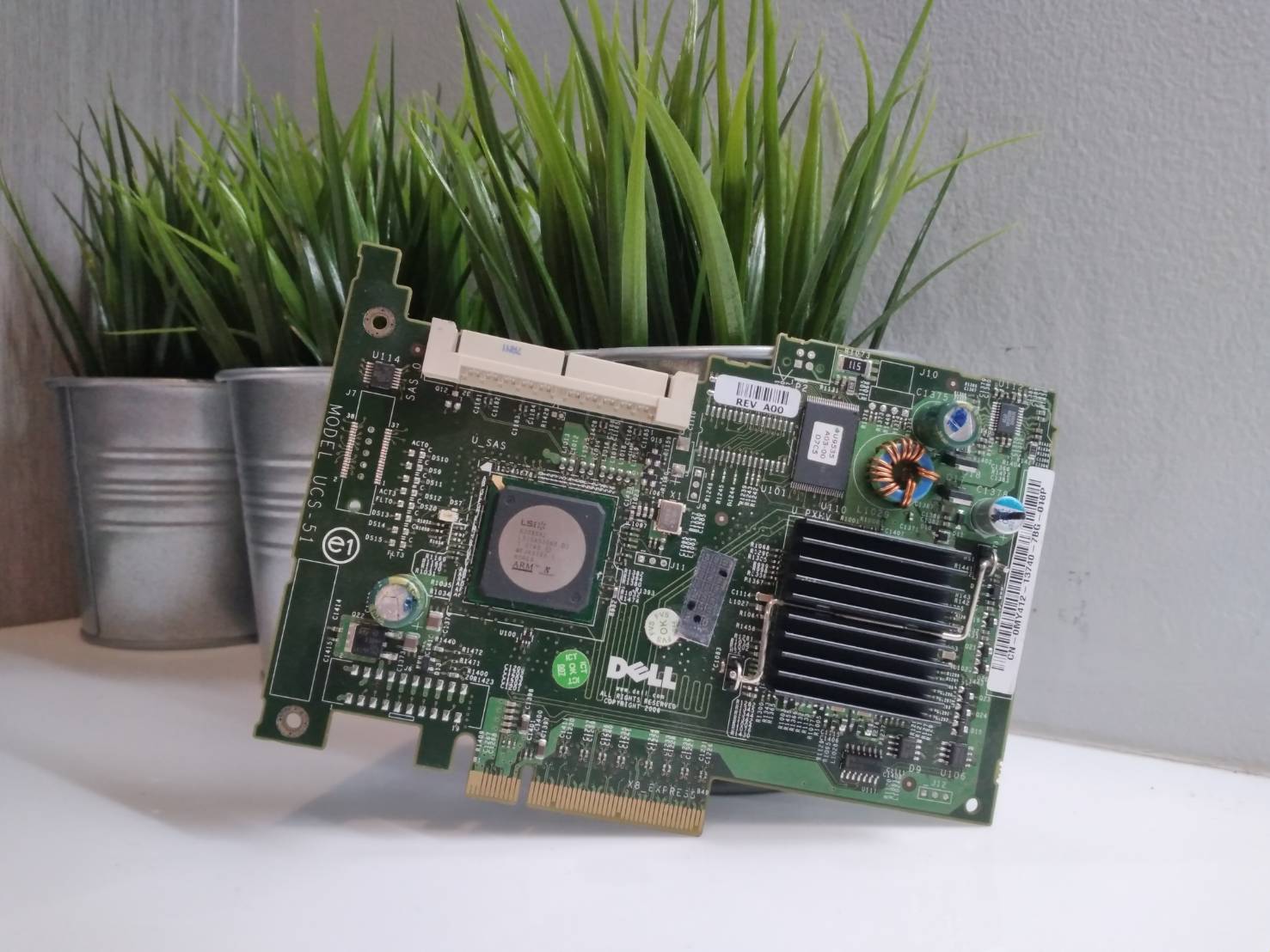 Dell MY412 0MY412 SAS 5/iR Controller Card