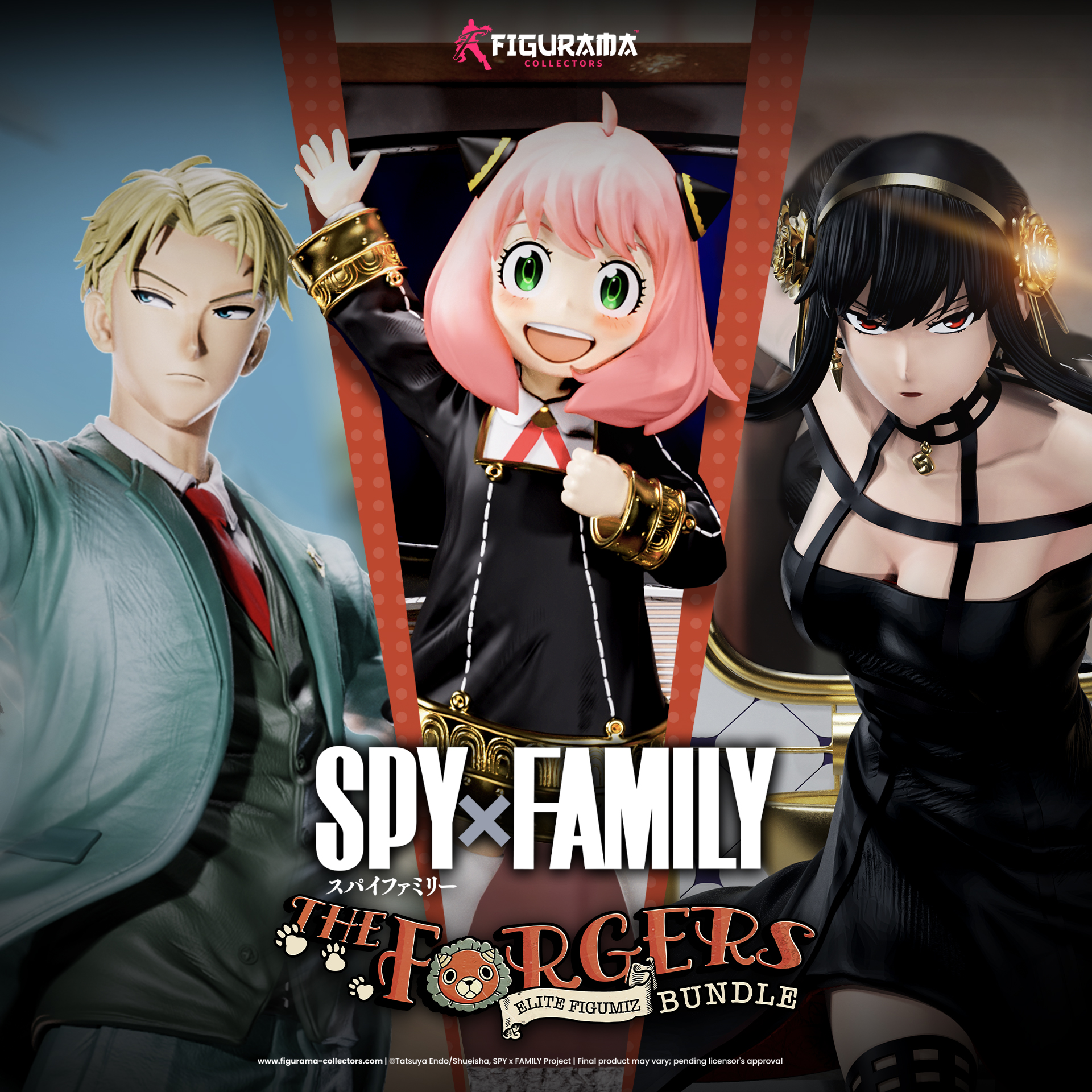[สั่งจอง]Figurama Collectors : The Forgers 1/8 Elite Figumiz (Spy x Family)