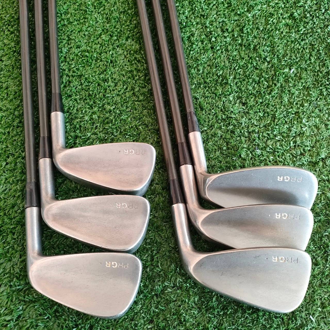 ชุดเหล็ก PRGR เหล็ก 5-9 เเละ SW ก้าน M-37 ประมาณ FLEX R JAPAN ชุดเหล็กแบรนด์ พรีเมี่ยมญี่ปุ่น สภาพสวยเดิม!! ไม้กอล์ฟมือสอง ของแท้ BY NakaraLuxurious