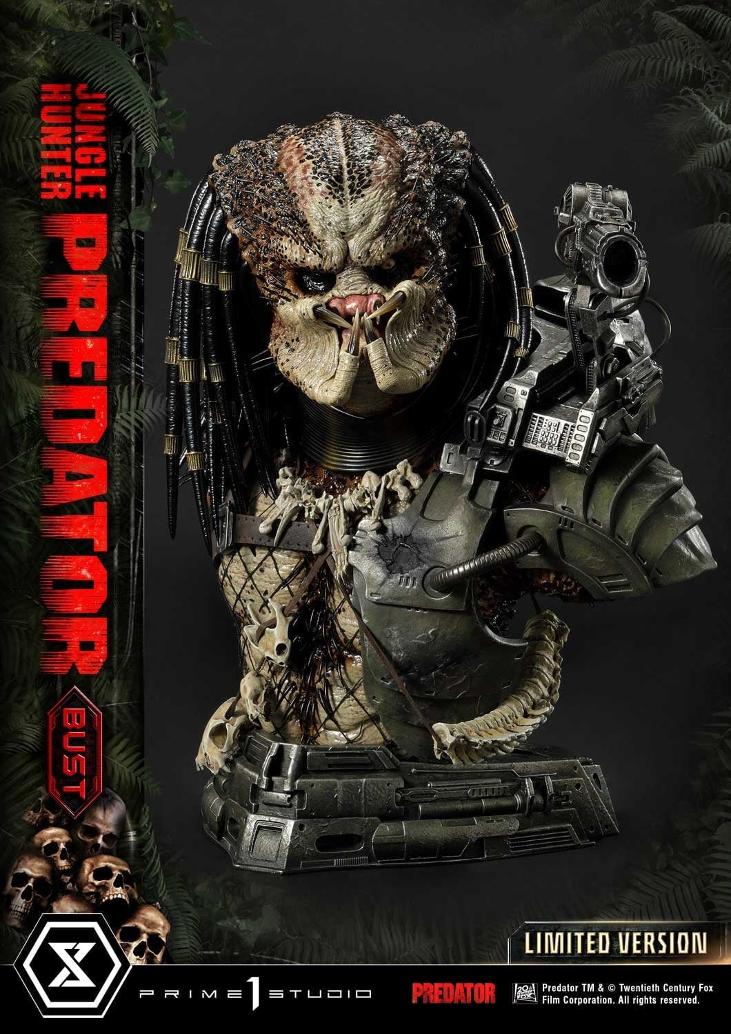[สั่งจอง]Prime 1 Studio 1/3 : Jungle Hunter Predator Bust (Predator 1987)