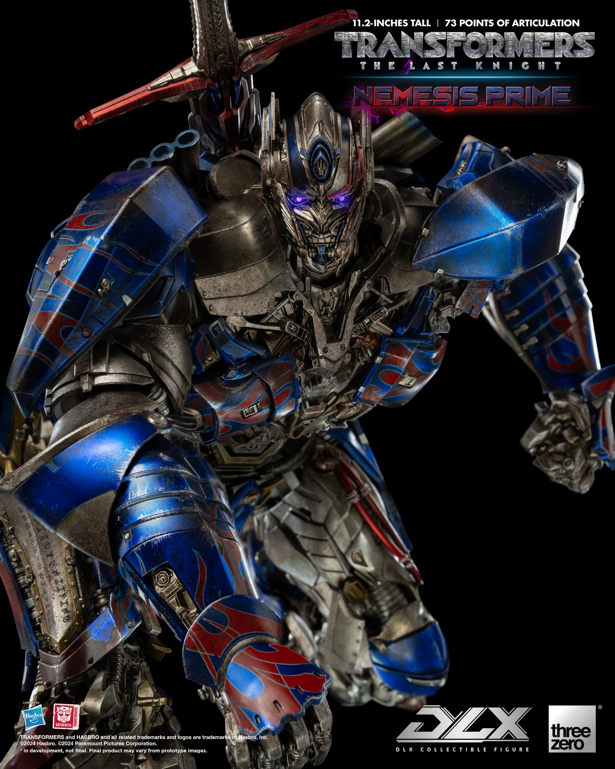 [สั่งจอง] ThreeZero 11" : Transformers : The Last Knight DLX : Optimus Prime Nemisisgent