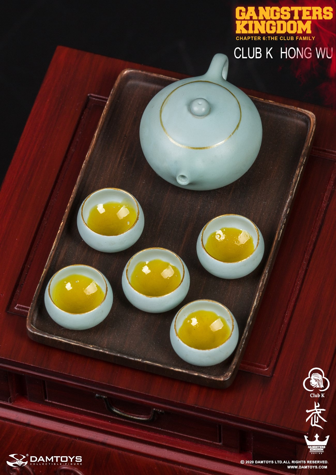 [สั่งจอง]DAMTOYS GK020 1/6 Gangsters Kingdom Club K Hong Wu