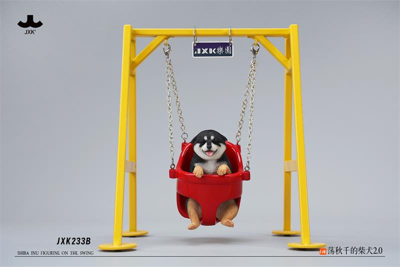 [สั่งจอง]JXK 1/6 : Shiba Inu Figurine on The Swing