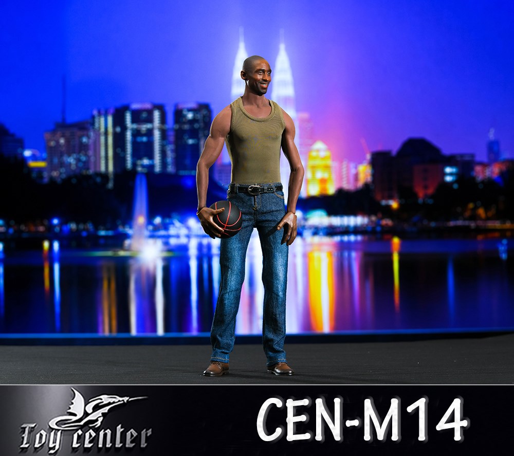 [สั่งจอง]Toy center CEN-M14 1/6 : Model NBA star vest jeans suit M36 body series .