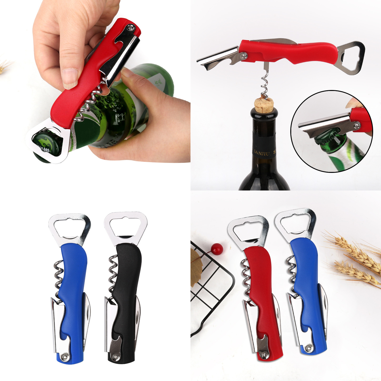 ที่เปิดขวด มี5รุ่น มัลติฟังก์ชั่น / ไพ่สแตนเลส / มาตรฐาน / LED / ตัวการ์ตูน เปิดขวดฝาน้ำอัดลม ฝาขวดเบียร์ ช่วยเปิดขวดซอสต่างๆ